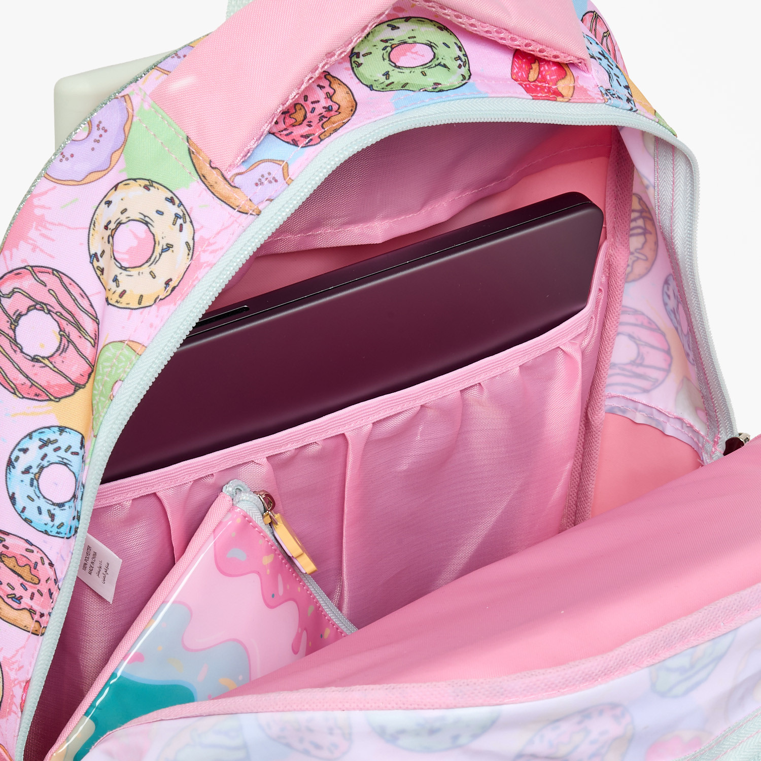 SAMI STUDIO Printed 5-Piece School Trolley Bag Set for Girls 5-8 Years with Lunch Bag - 16 inches-school-bagsandbackpacks-trolleybags-image-7