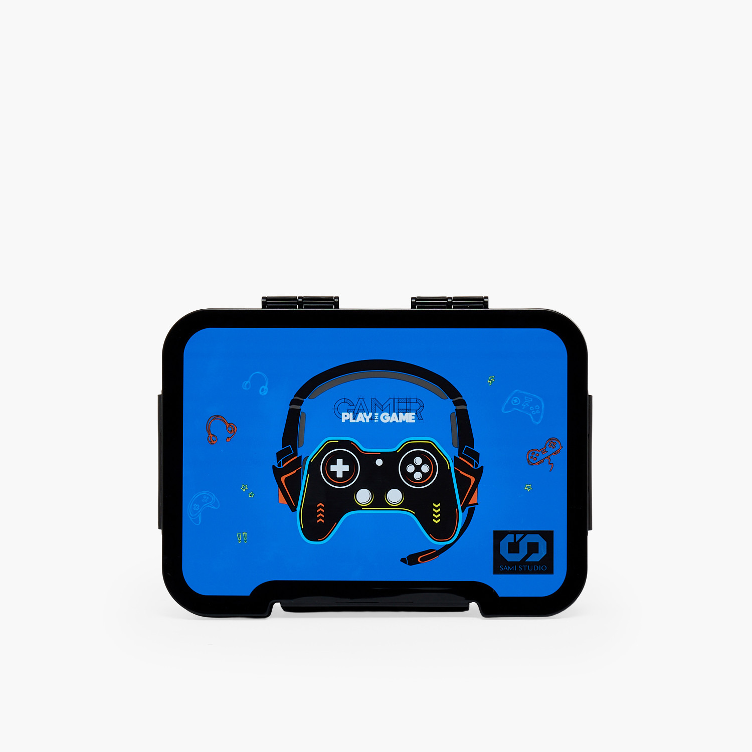 SAMI STUDIO Gaming Print 5-Piece School Backpack Set for Boys 5-8 Years with Lunch Bag - 16 inches-school-bagsandbackpacks-backpacks-image-14