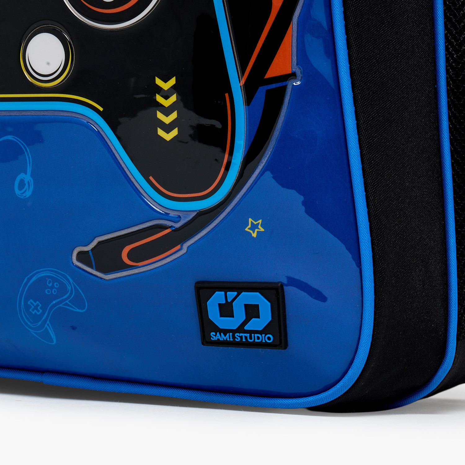 SAMI STUDIO Gaming Print 5-Piece School Backpack Set for Boys 5-8 Years with Lunch Bag - 16 inches-school-bagsandbackpacks-backpacks-image-4