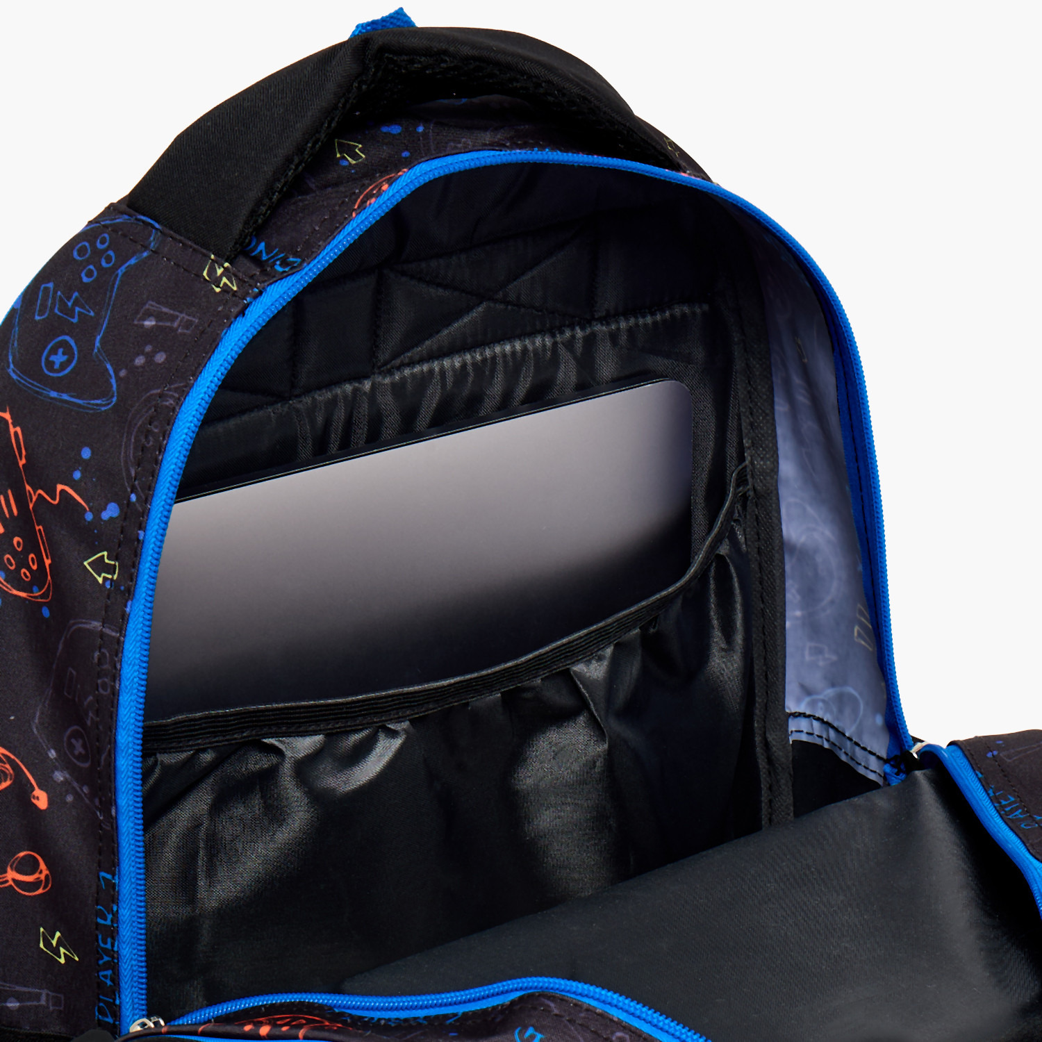 SAMI STUDIO Gaming Print 5-Piece School Backpack Set for Boys 5-8 Years with Lunch Bag - 16 inches-school-bagsandbackpacks-backpacks-image-6