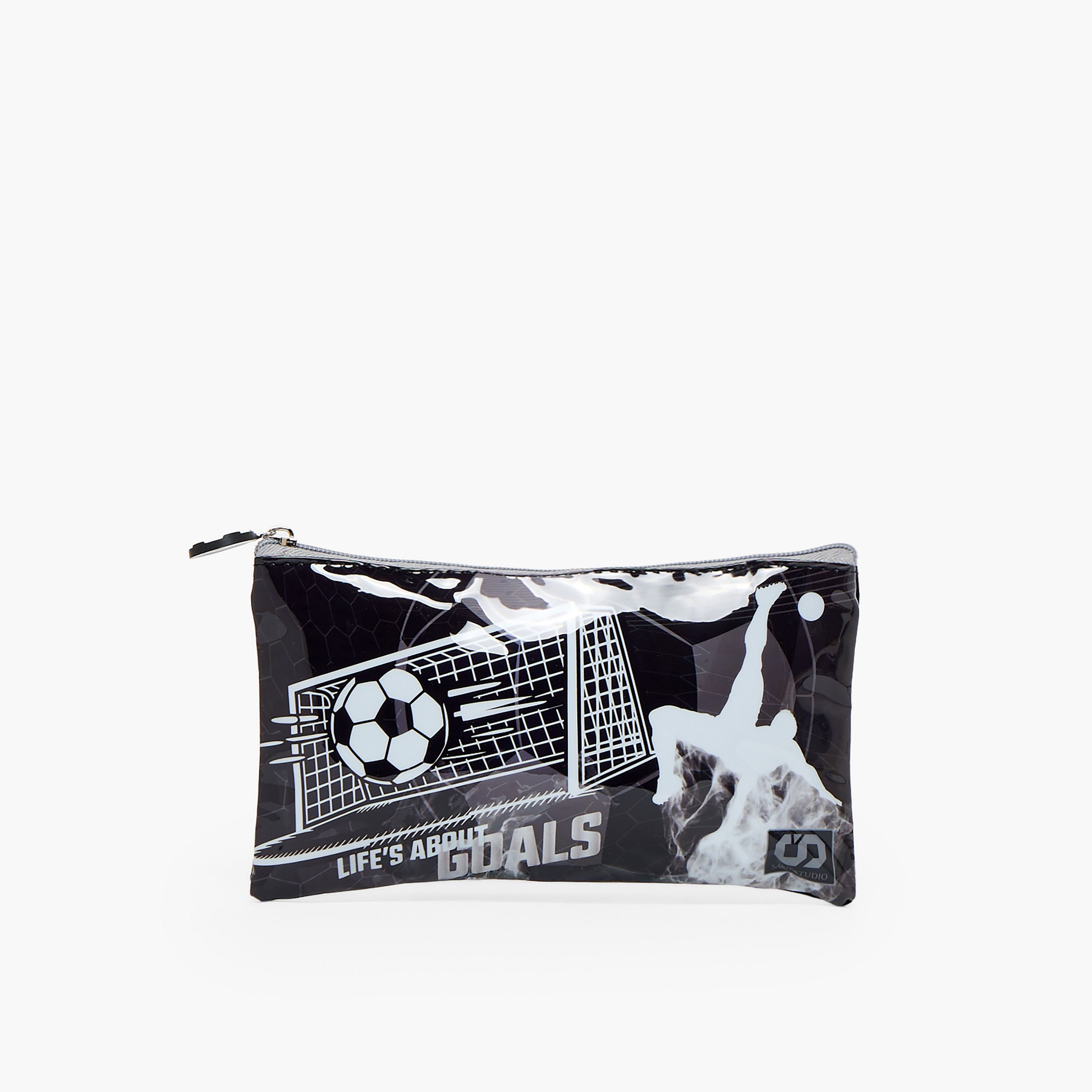 SAMI STUDIO Football 5-Piece School Trolley Bag Set for Boys 5-8 Years with Lunch Bag - 16 inches-school-bagsandbackpacks-trolleybags-image-15