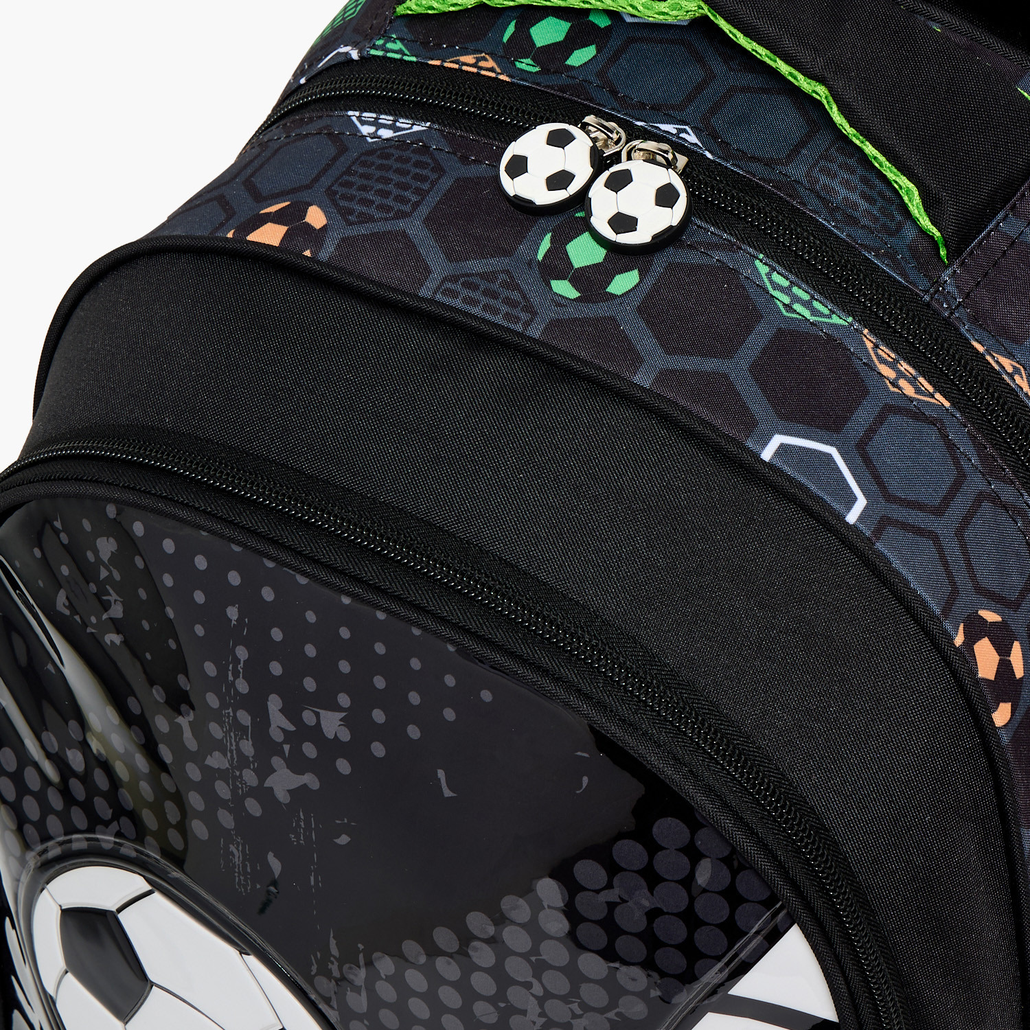 SAMI STUDIO Football 5-Piece School Trolley Bag Set for Boys 5-8 Years with Lunch Bag - 16 inches-school-bagsandbackpacks-trolleybags-image-6