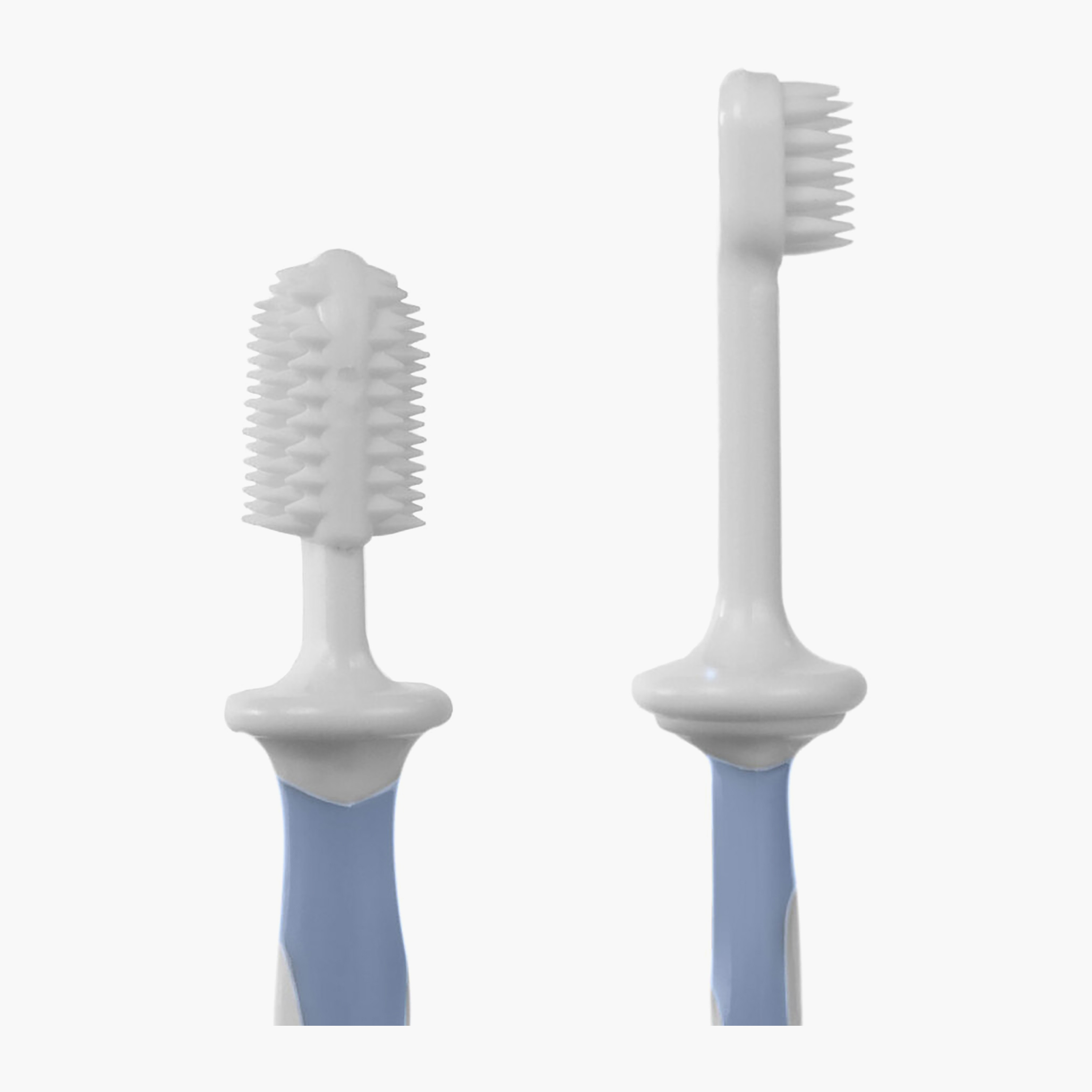 Baboo Silicone Training Toothbrush Set - 6 months-baby-bathandcare-oralcare-image-2