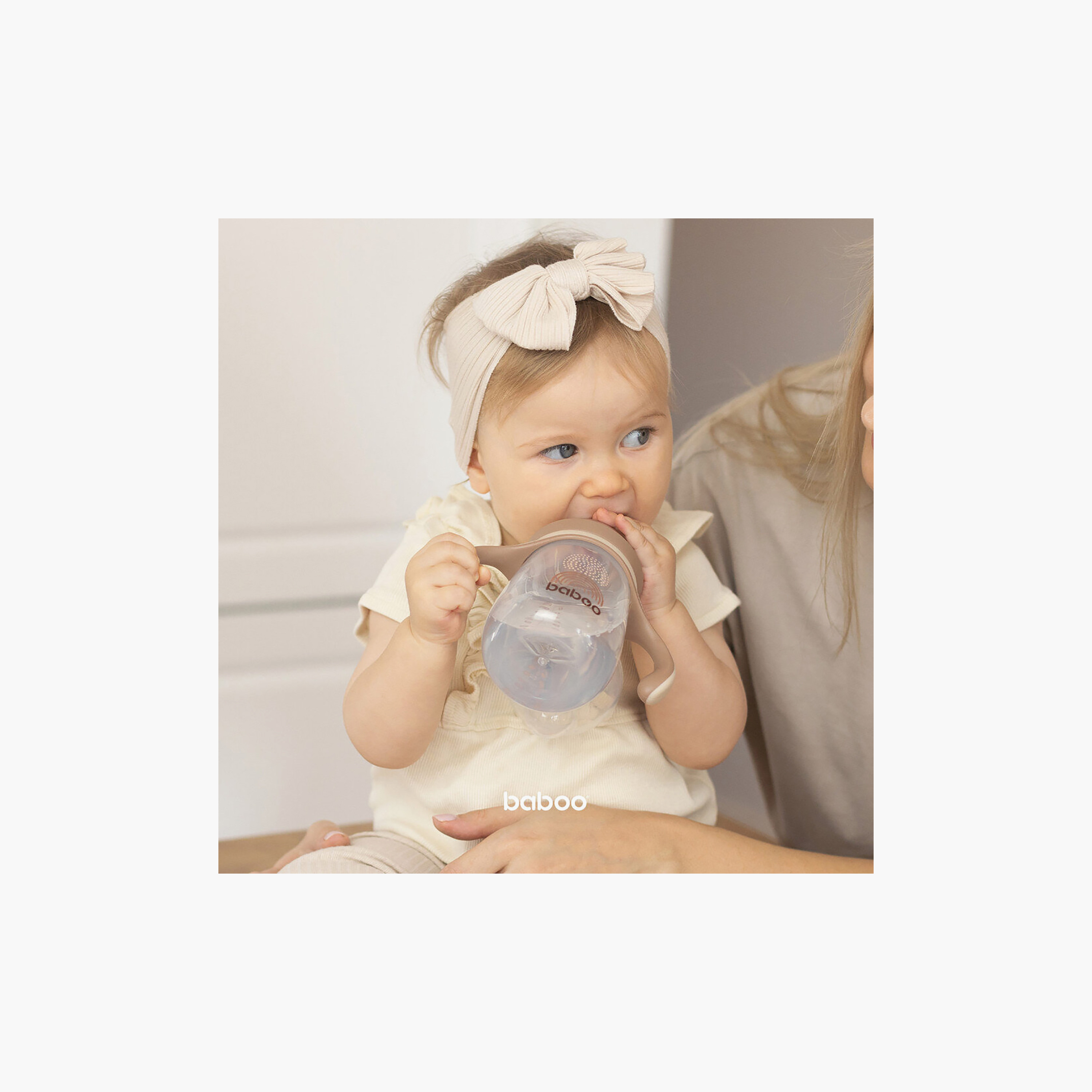 Baboo Sippy Cup with Silicone Spout - Au Naturale - 260 ml - 6 Months+-baby-feeding-mealtimeessentials-image-8