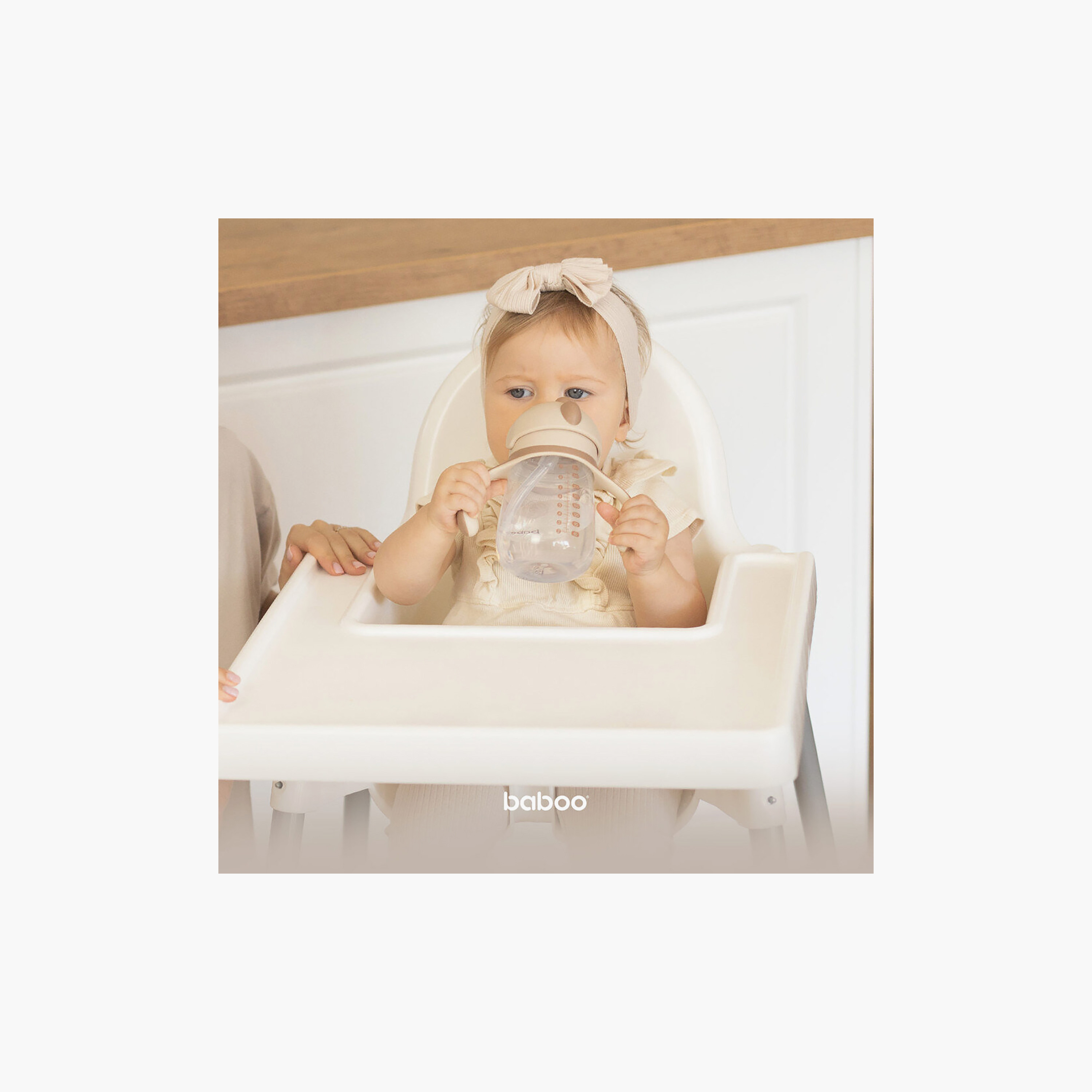 Baboo Sippy Cup with Silicone Straw - Au Naturale - 260 ml - 9 Months+-baby-feeding-mealtimeessentials-image-6