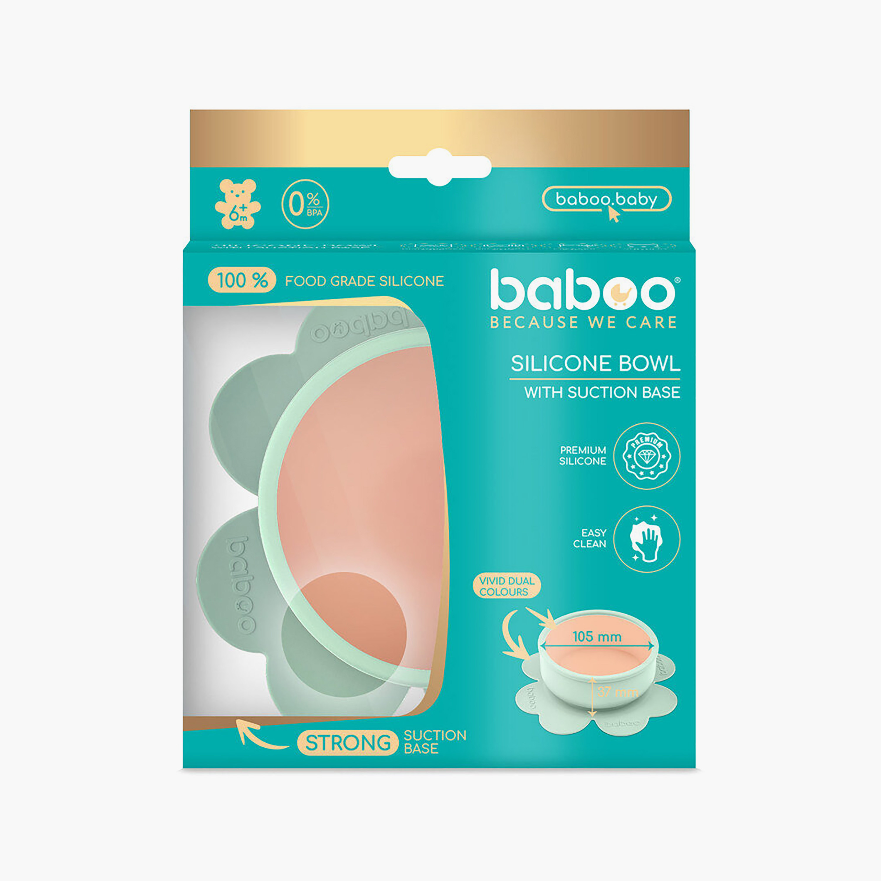 وعاء سيليكون بقاعدة شفط -6 أشهر + من بابو-baby-feeding-mealtimeessentials-image-4