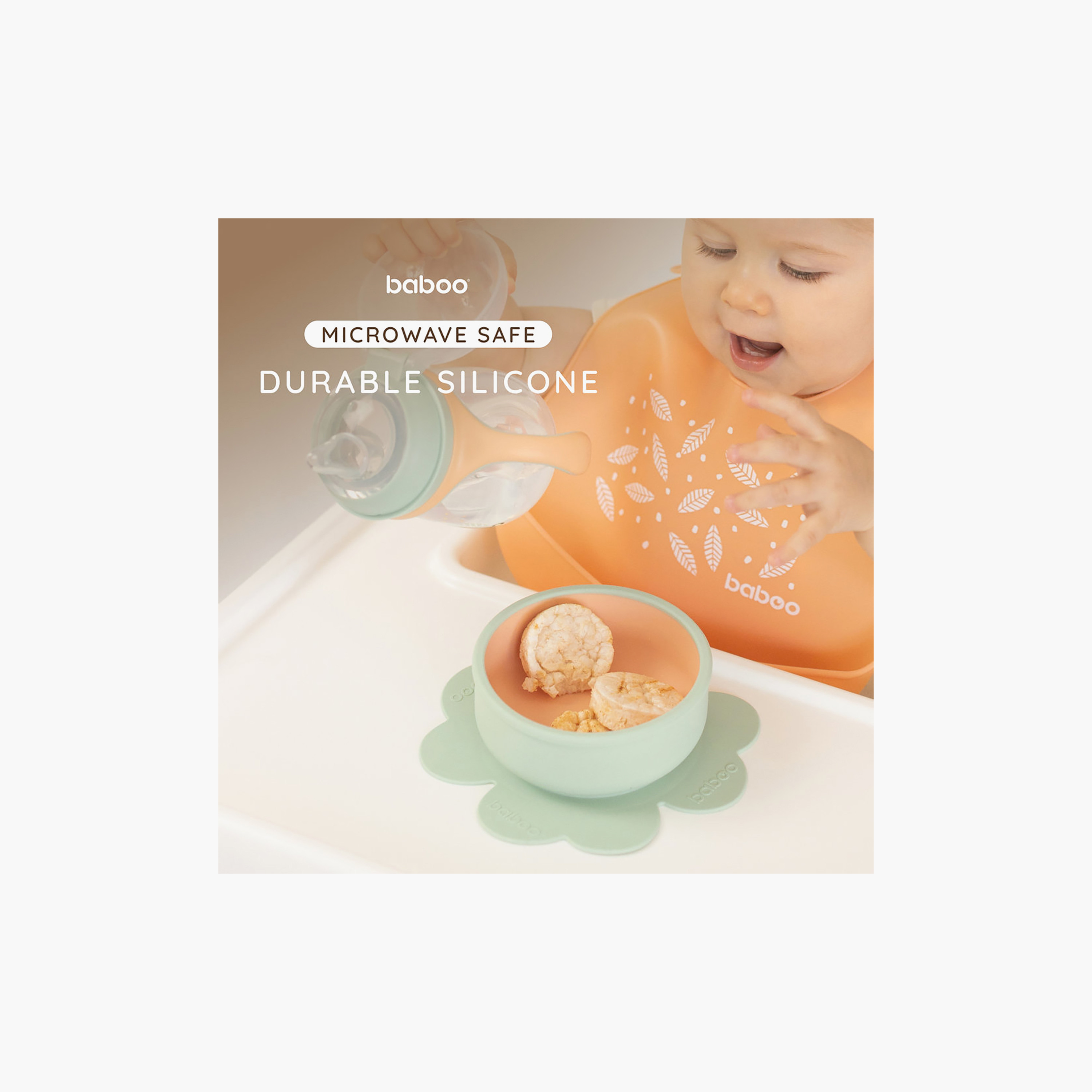 وعاء سيليكون بقاعدة شفط -6 أشهر + من بابو-baby-feeding-mealtimeessentials-image-6