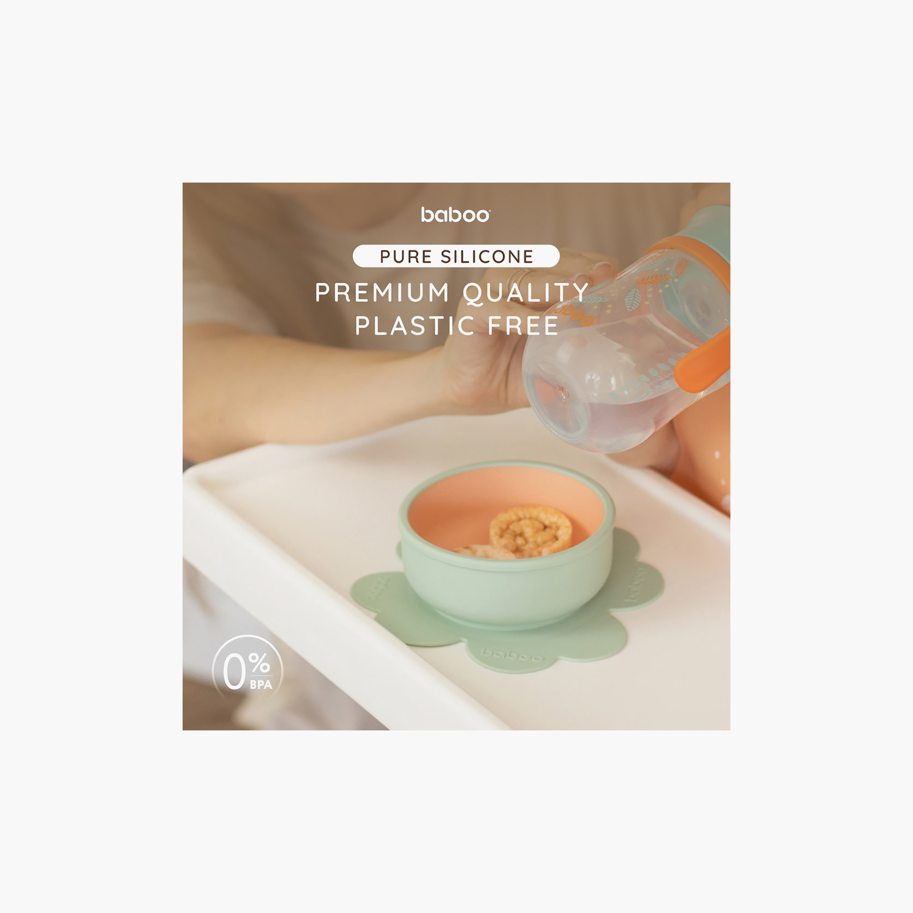 وعاء سيليكون بقاعدة شفط -6 أشهر + من بابو-baby-feeding-mealtimeessentials-image-7