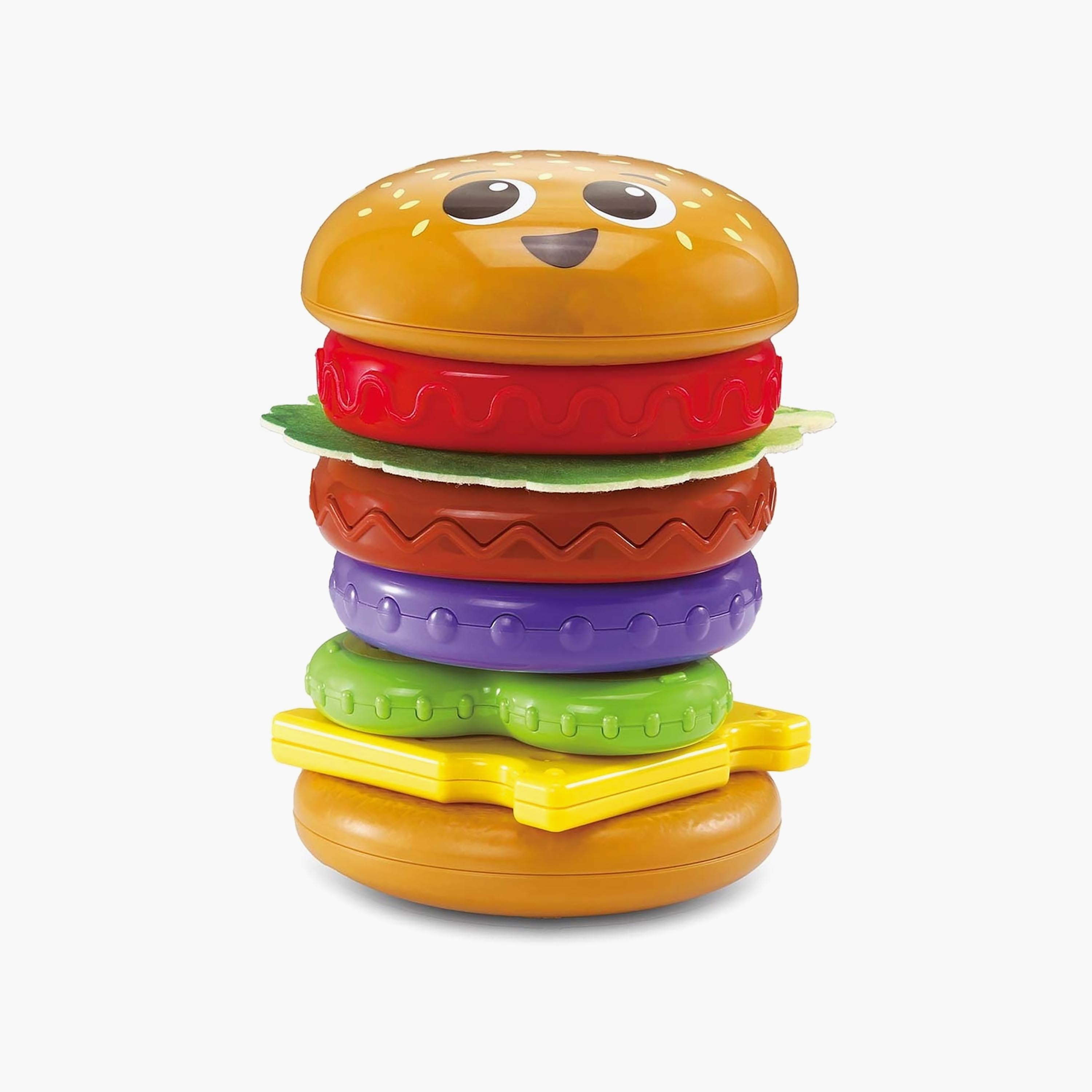 Vtech Built A Burger Stacking Toy Set-toys-babyandtoddlertoys-stackingandnestingtoys-image-1