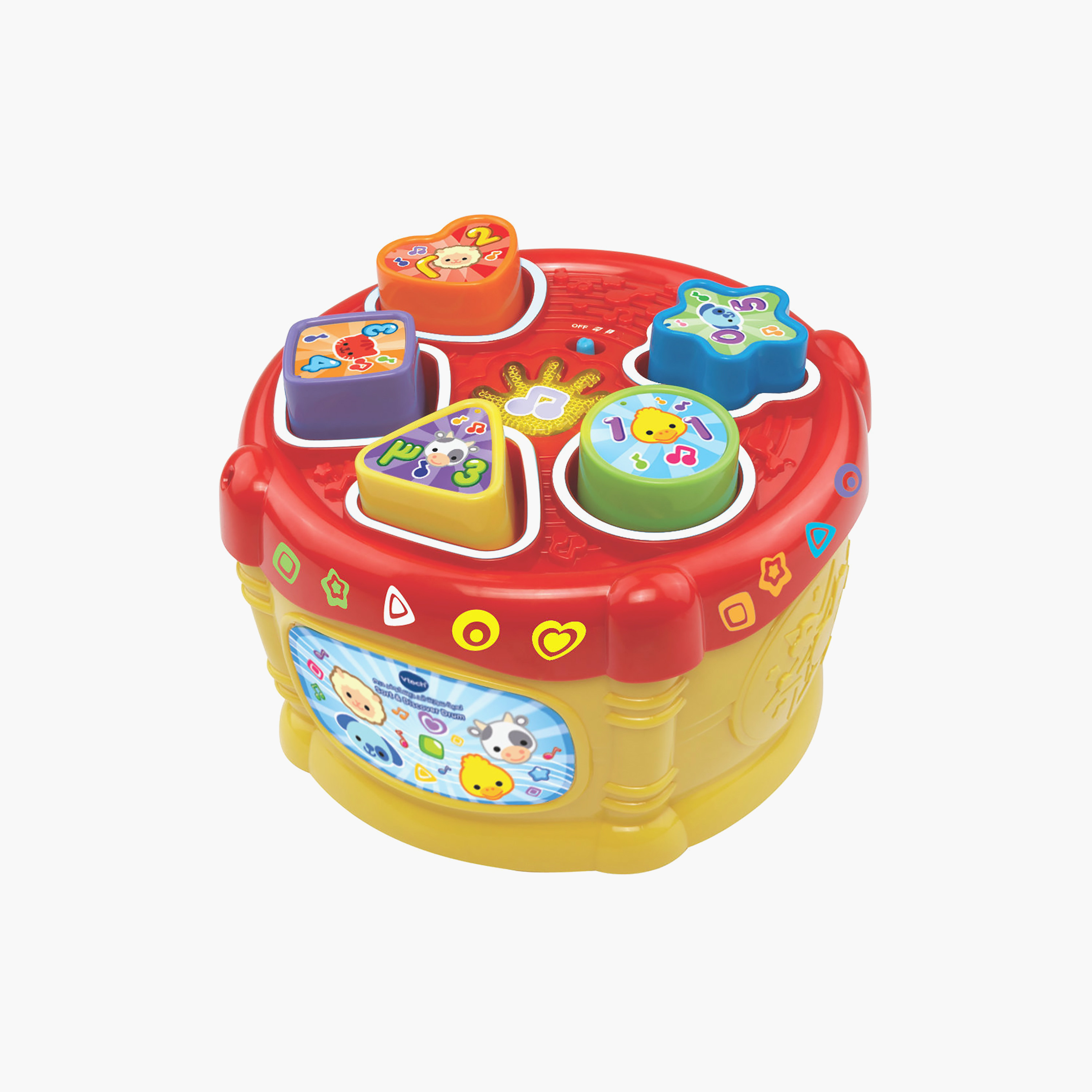 Vtech Sort & Discover Drum with Accessories-toys-educational-musicaltoys-image-1