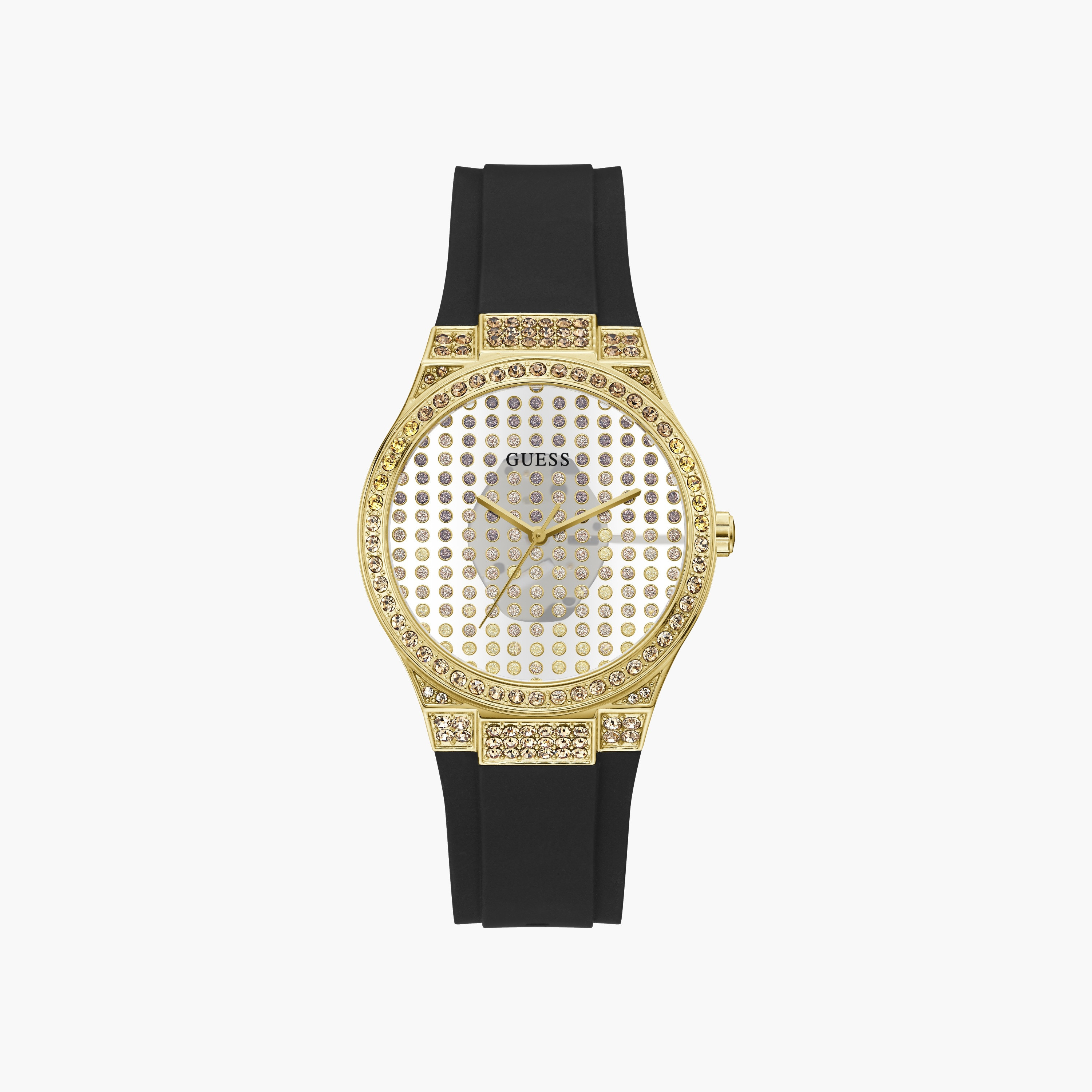 ساعة كوارتز مرصعة بالكريستال جيس-women-watchesandjewellery-watches-image-1
