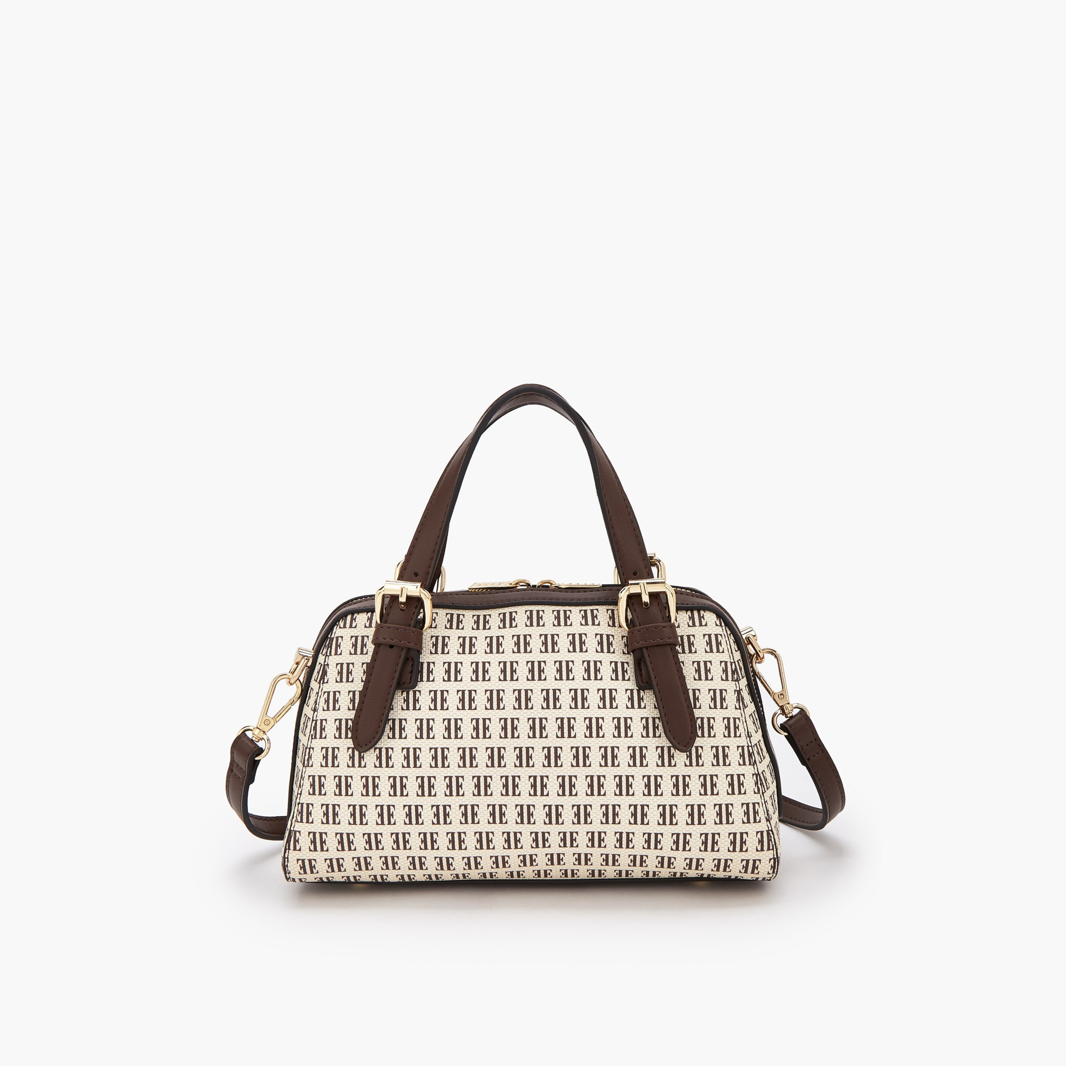 شنطة توتي بطبعات مونوجرام وسحاب إغلاق من إيل-women-bagsandwallets-handbags-image-5