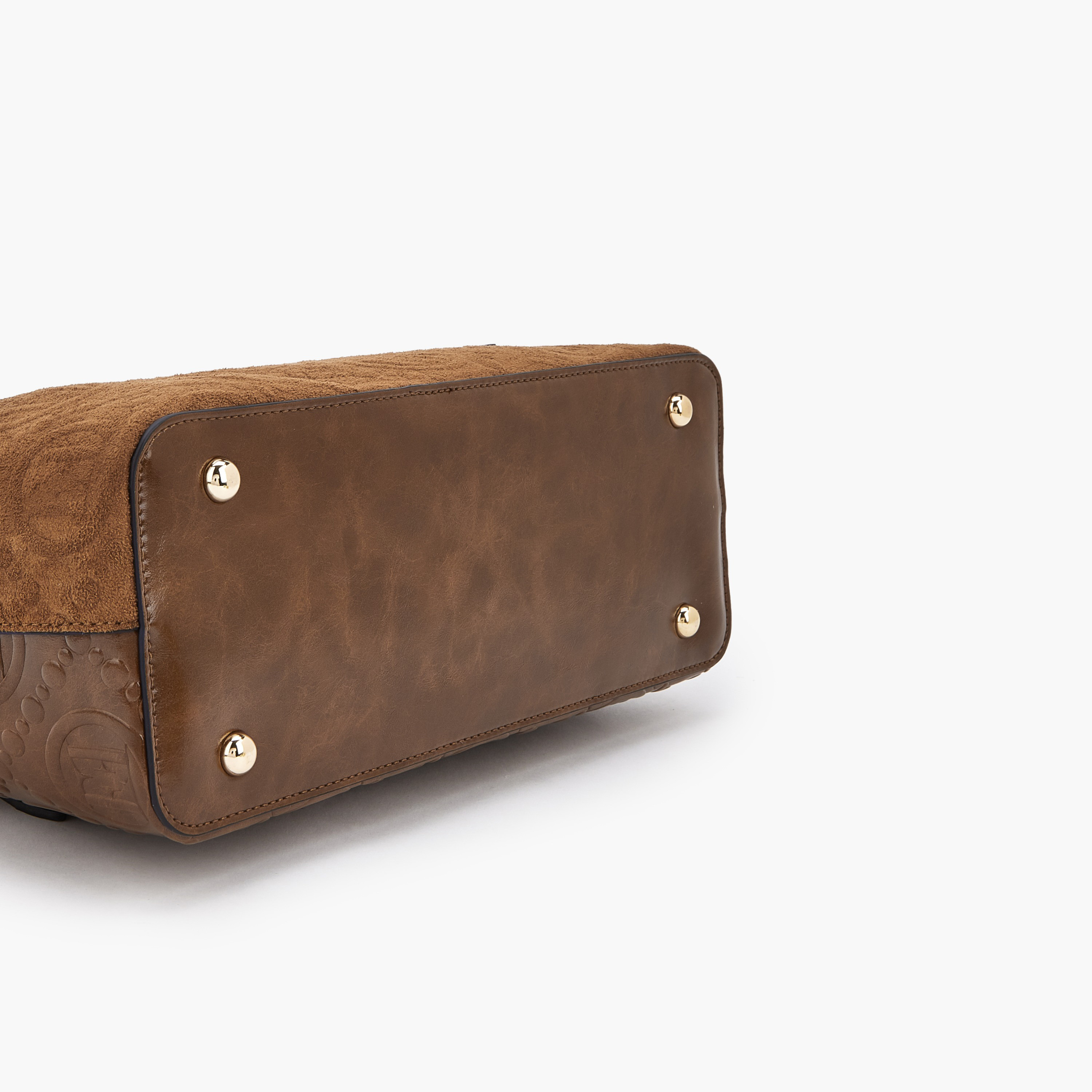 شنطة كتف بنقوش مونوجرام وسحاب إغلاق من إيل-women-bagsandwallets-handbags-image-6