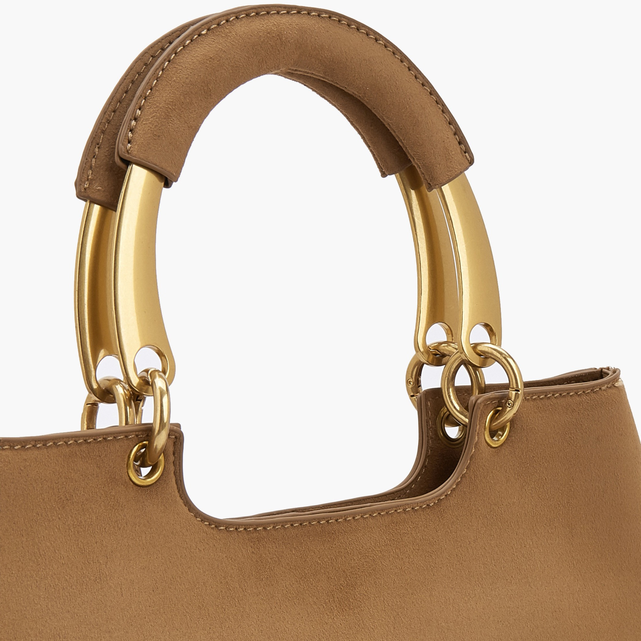 شنطة توت بتفاصيل شراريب ومقبض مزدوج من سيليست-women-bagsandwallets-handbags-image-4