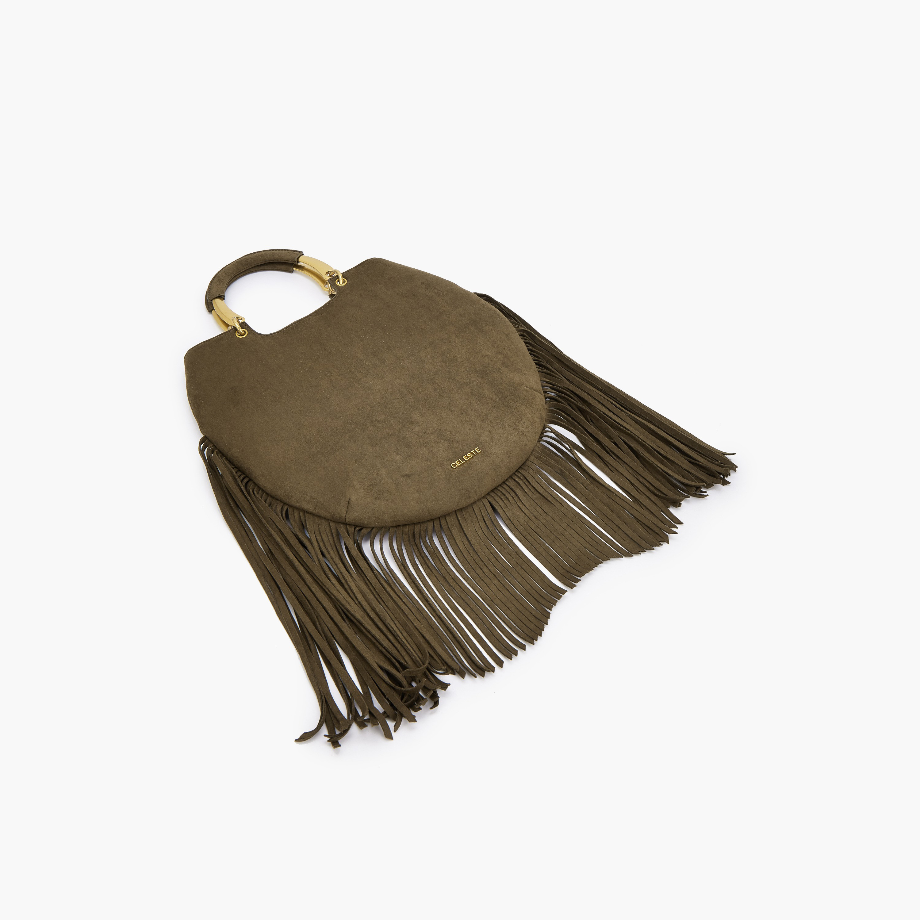 شنطة توت بتفاصيل شراريب ومقبض مزدوج من سيليست-women-bagsandwallets-handbags-image-6