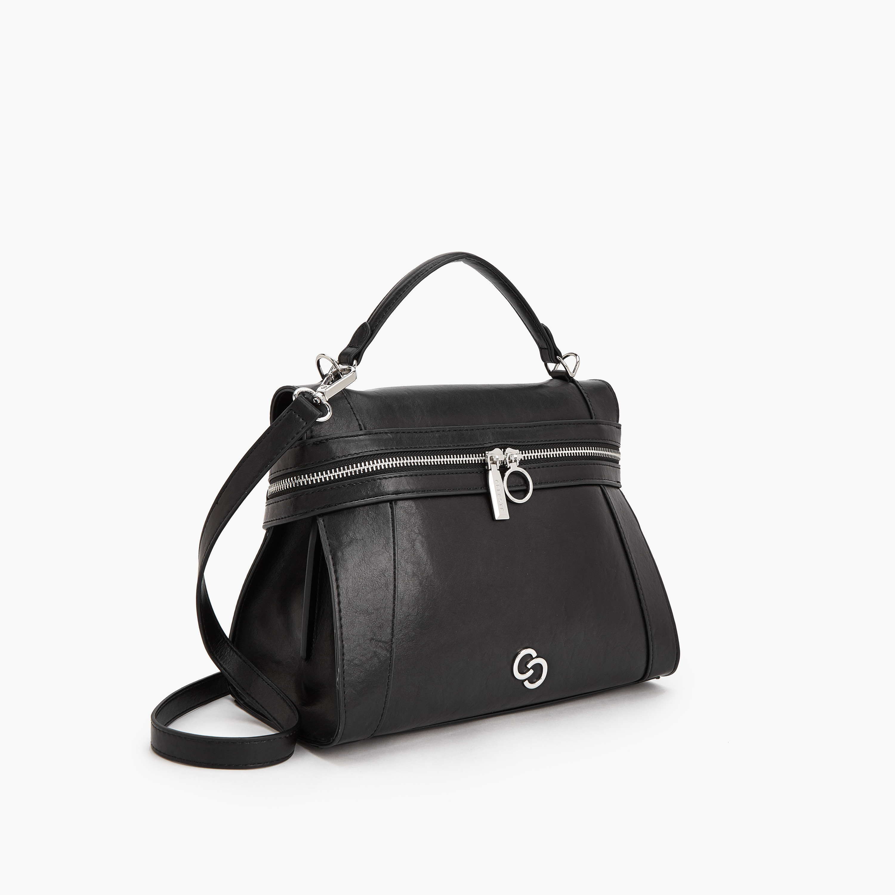 شنطة توت سادة بحزام قابل للفصل من سيليست-women-bagsandwallets-handbags-image-3