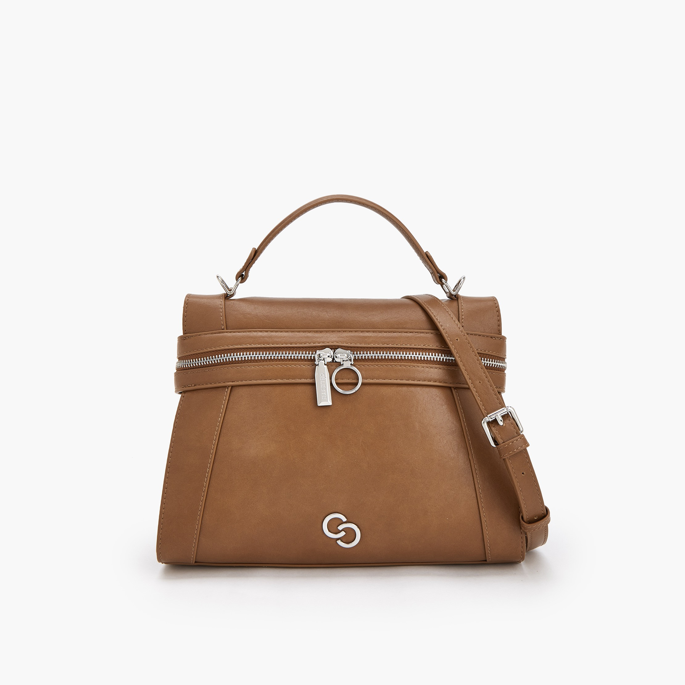 Celeste Solid Tote Bag with Detachable Strap-women-bagsandwallets-handbags-image-1