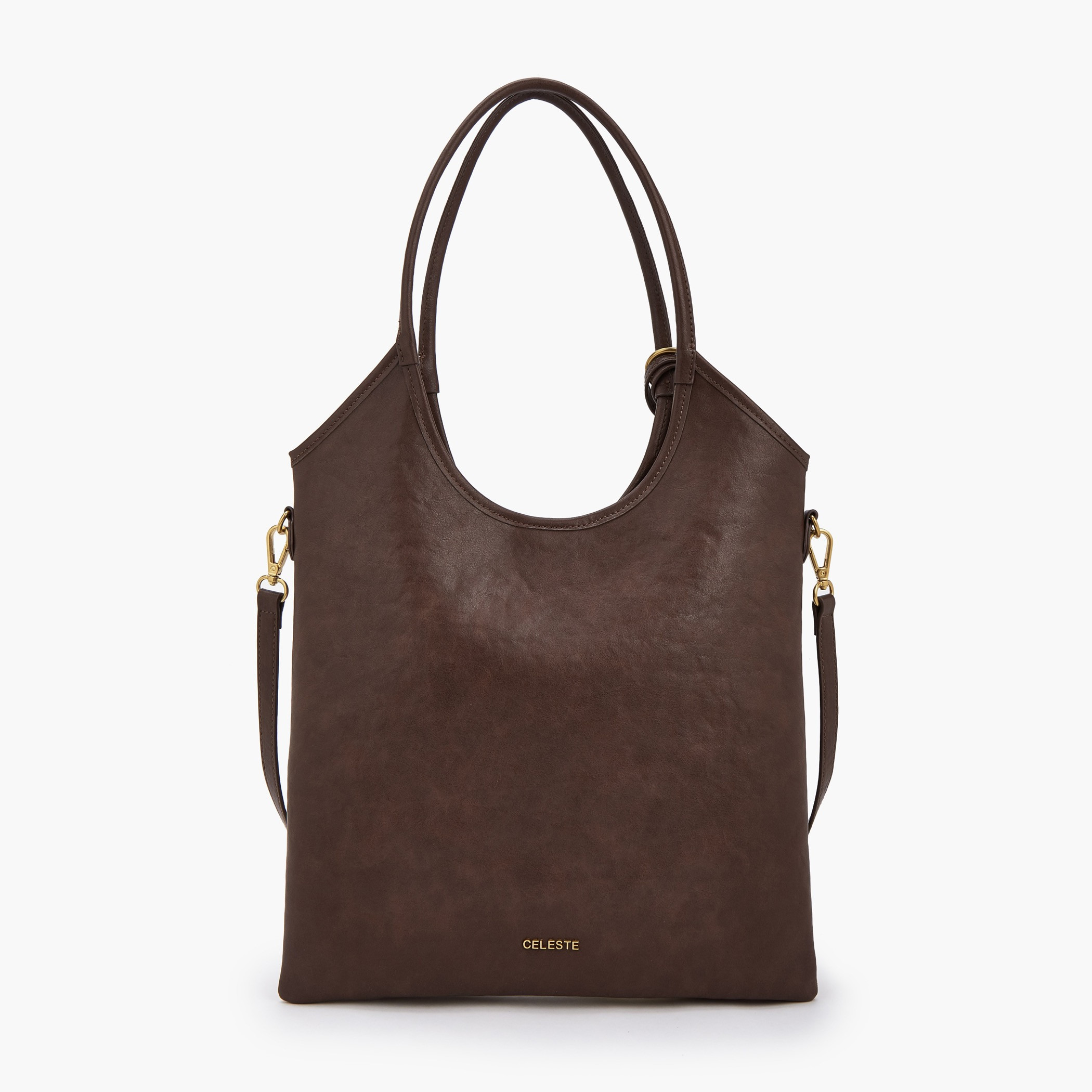 Celeste Patchwork Design Tote Bag with Detachable Pouch-women-bagsandwallets-handbags-image-4