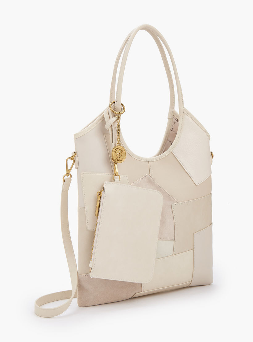 Celeste Panelled Tote Bag with Button Closure-women-bagsandwallets-handbags-image-2