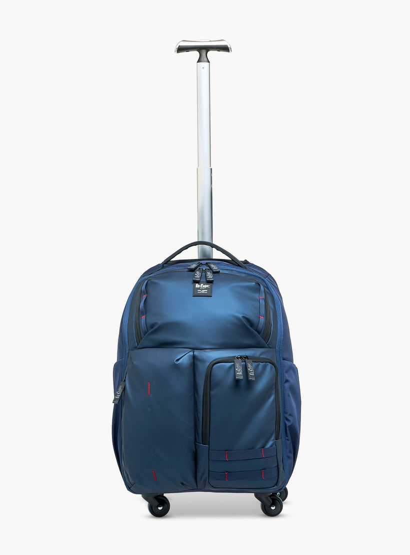 شنطة سادة بعجلات ومقبض قابل للسحب للأطفال من 13 سنة من لي كوبر-school-bagsandbackpacks-trolleybags-image-3