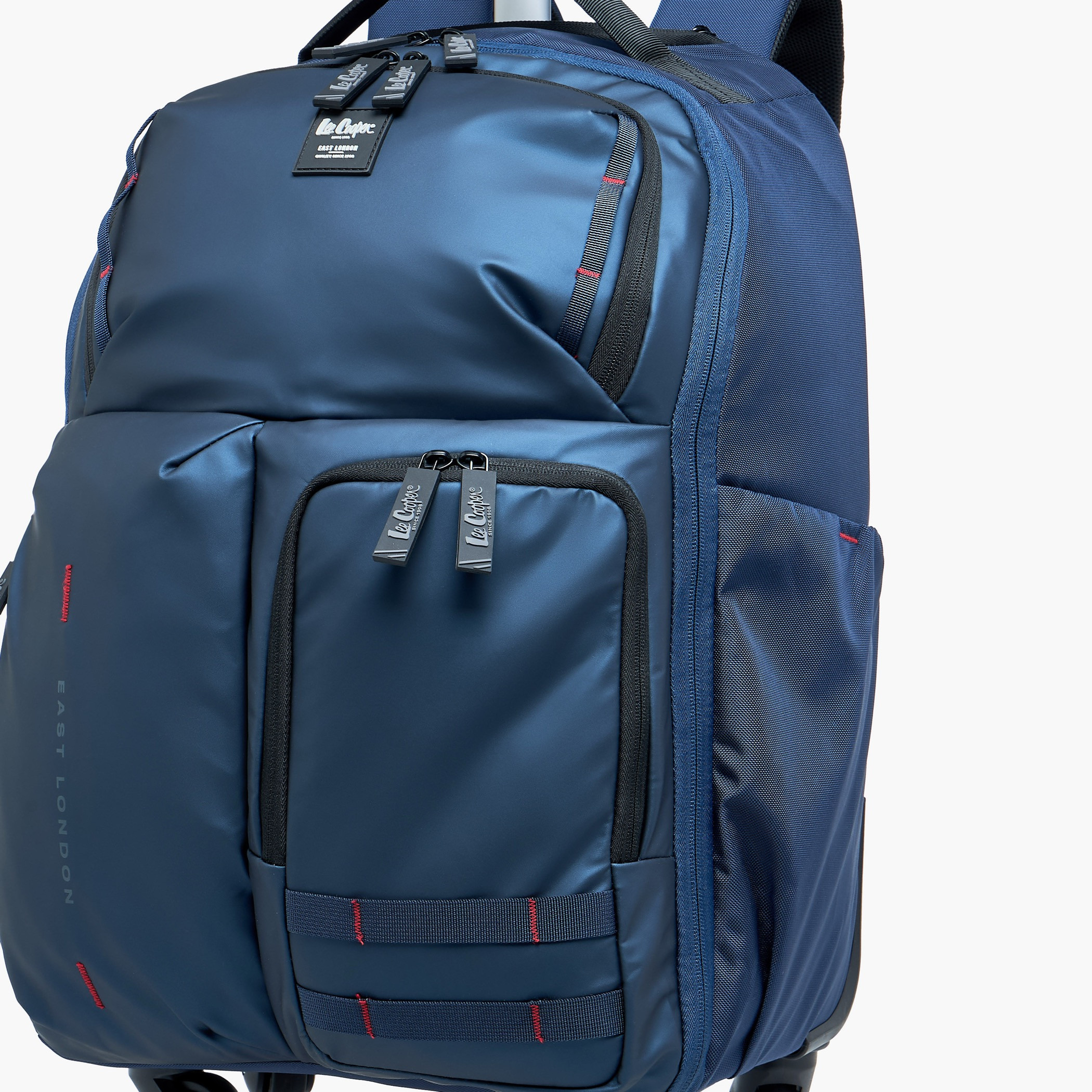 شنطة سادة بعجلات ومقبض قابل للسحب للأطفال من 13 سنة من لي كوبر-school-bagsandbackpacks-trolleybags-image-5