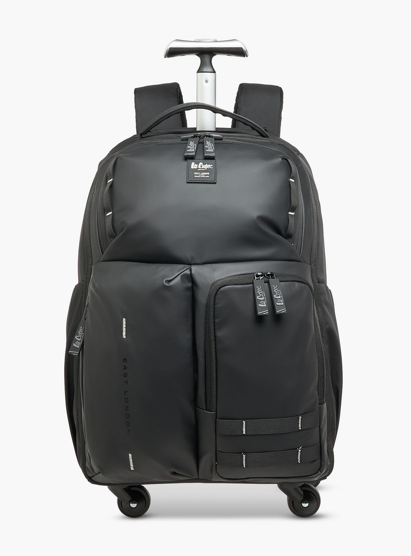 شنطة سادة بعجلات ومقبض قابل للسحب للأطفال من 13 سنة من لي كوبر-school-bagsandbackpacks-trolleybags-image-1