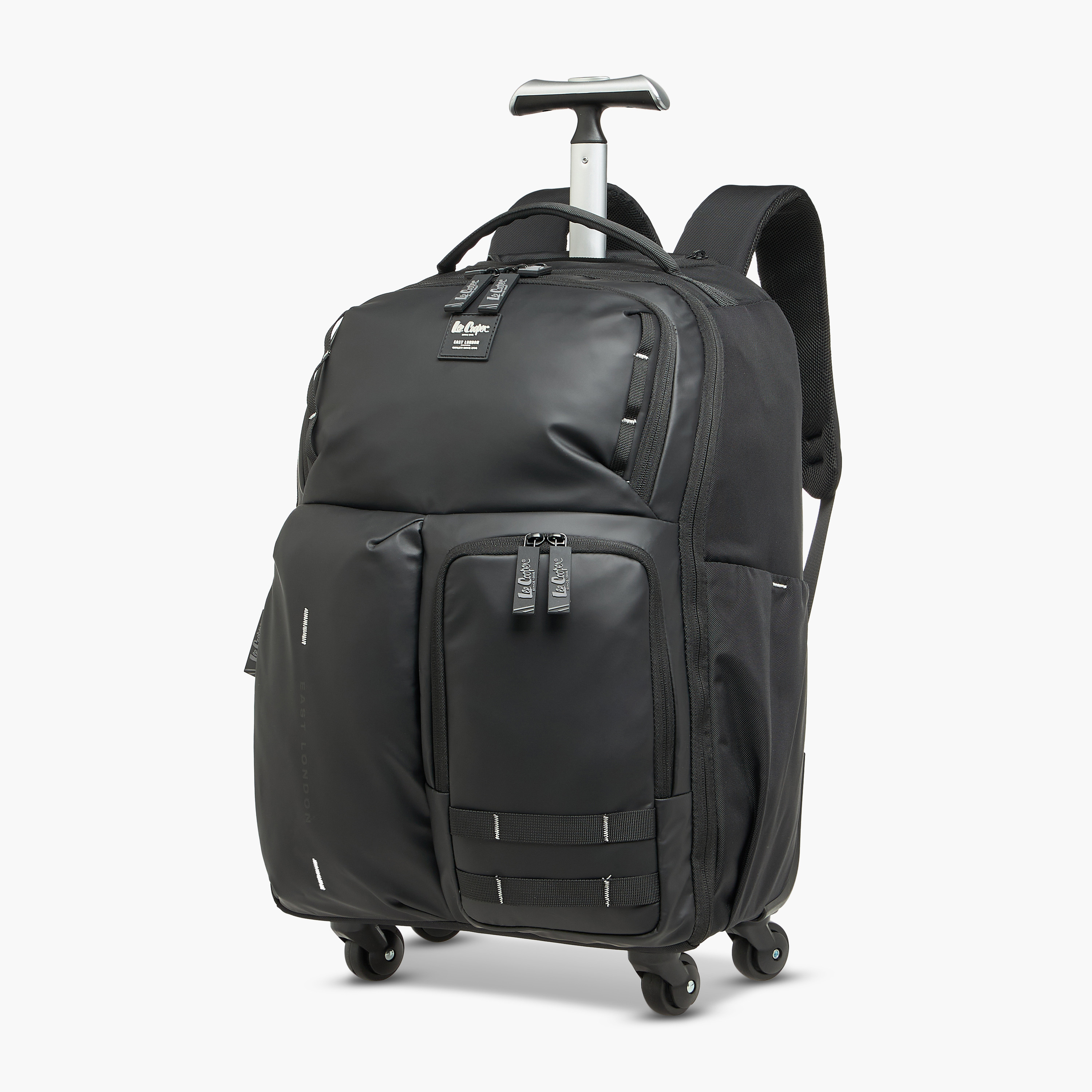 شنطة سادة بعجلات ومقبض قابل للسحب للأطفال من 13 سنة من لي كوبر-school-bagsandbackpacks-trolleybags-image-3