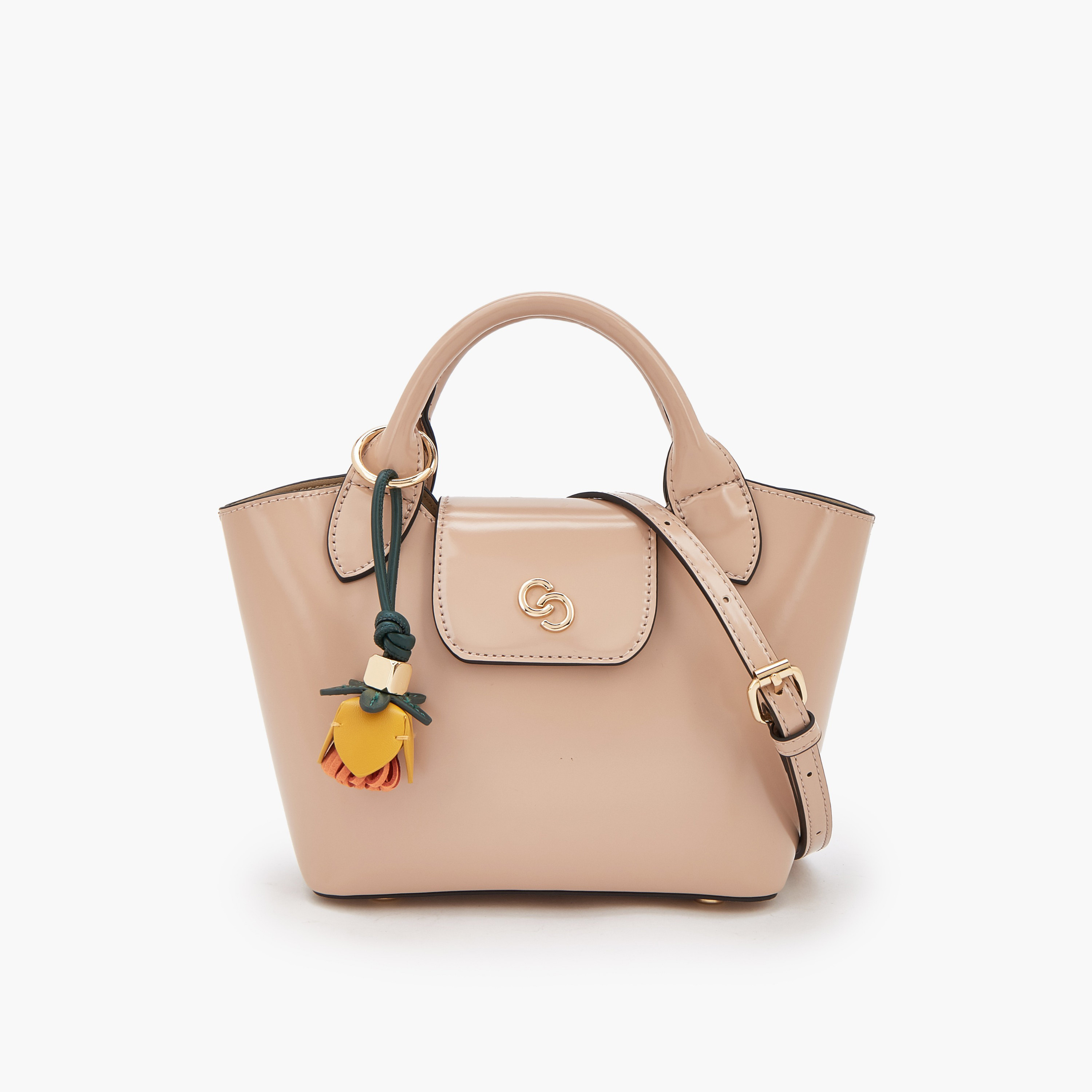 Celeste Solid Tote Bag with Pouch-women-bagsandwallets-handbags-image-3