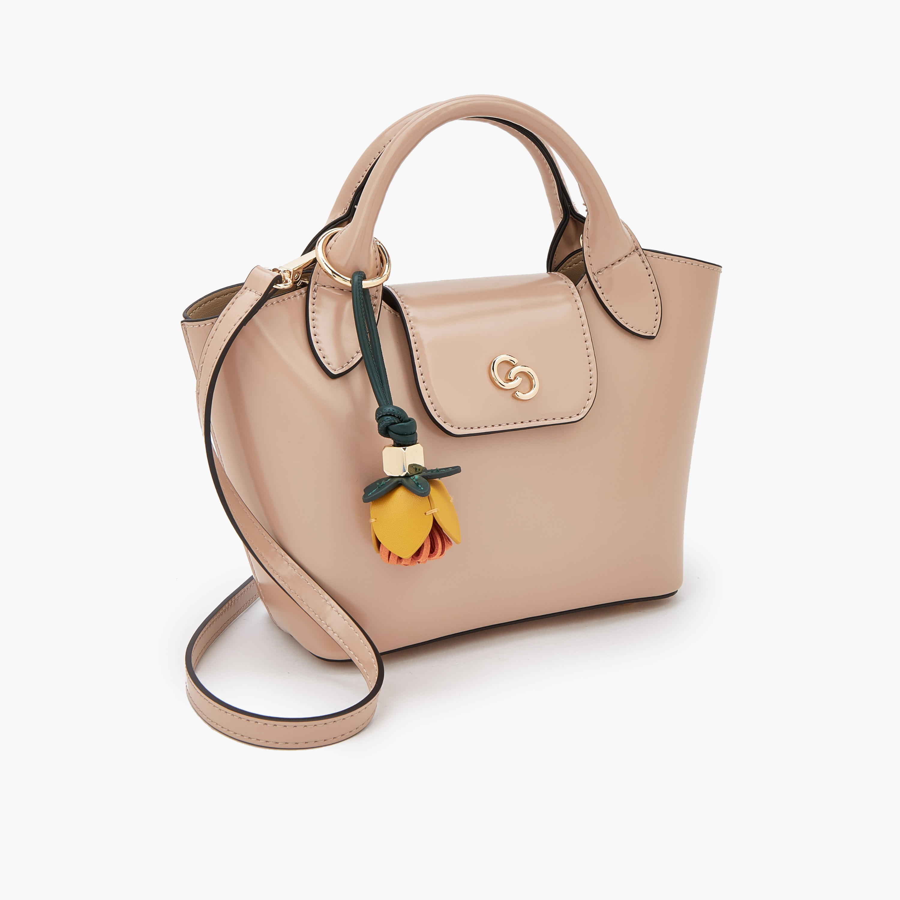 Celeste Solid Tote Bag with Pouch-women-bagsandwallets-handbags-image-5