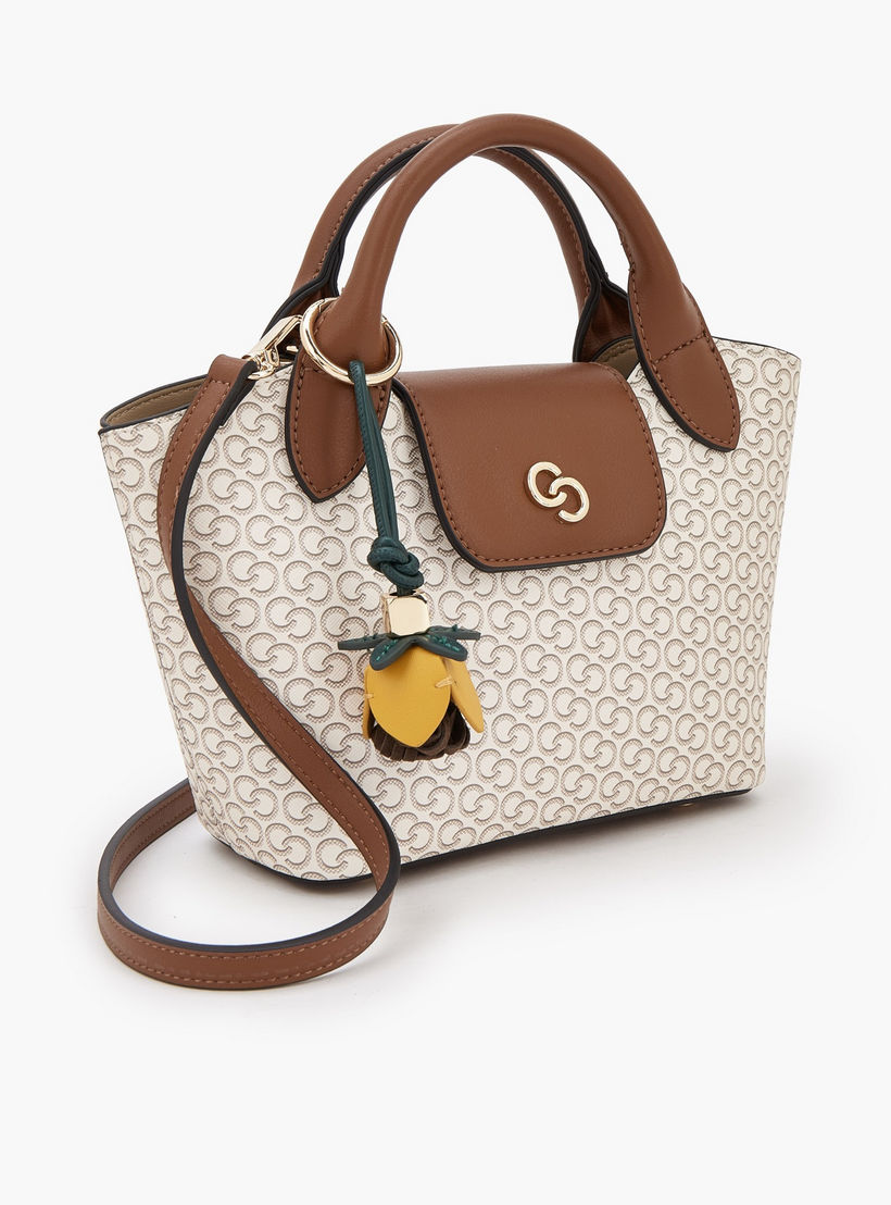 شنطة توت بطبعات مونوجرام مع شنطة صغيرة من سيليست-women-bagsandwallets-handbags-image-5