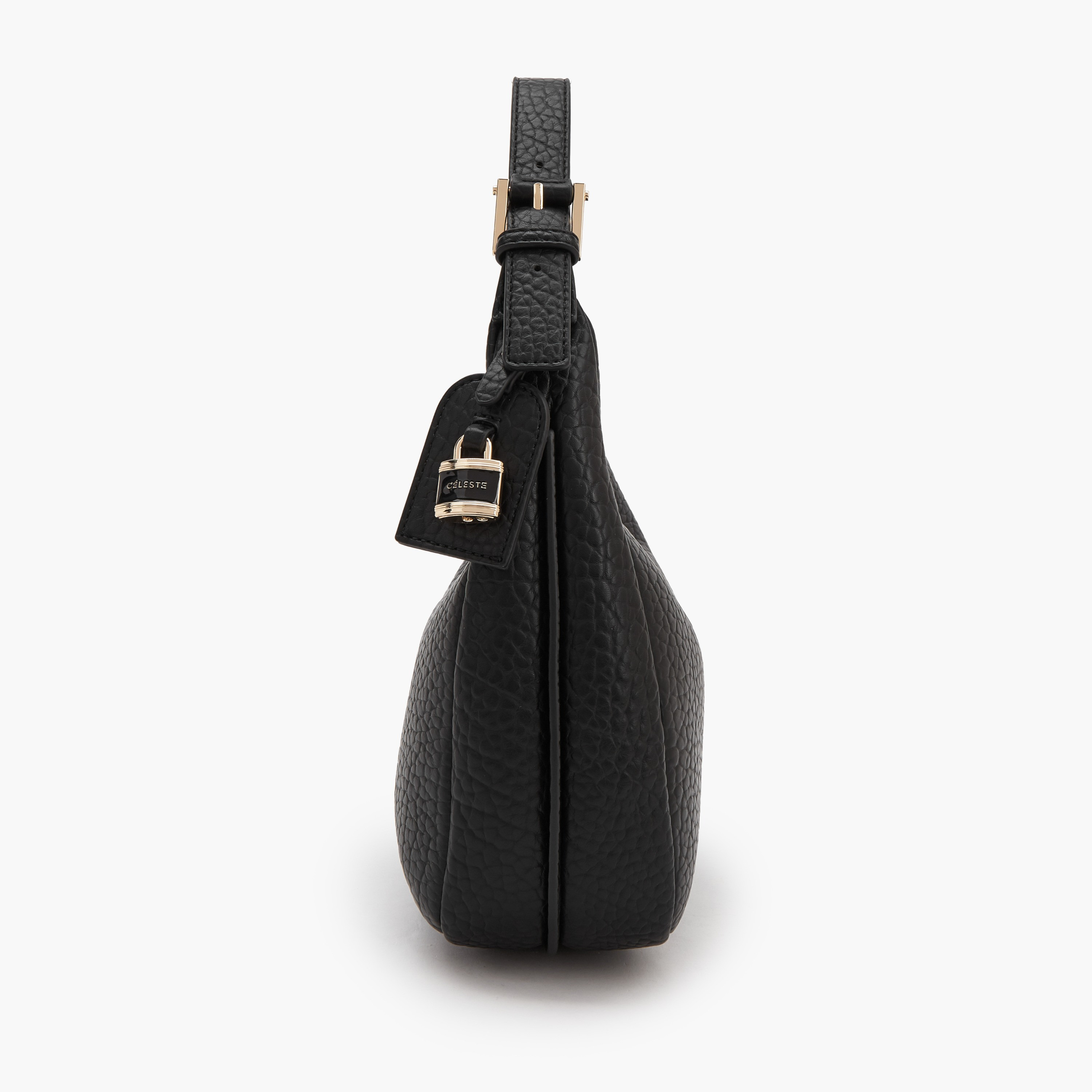 شنطة كتف بارزة الملمس بحزام قابل للتعديل من سيليست-women-bagsandwallets-handbags-image-3