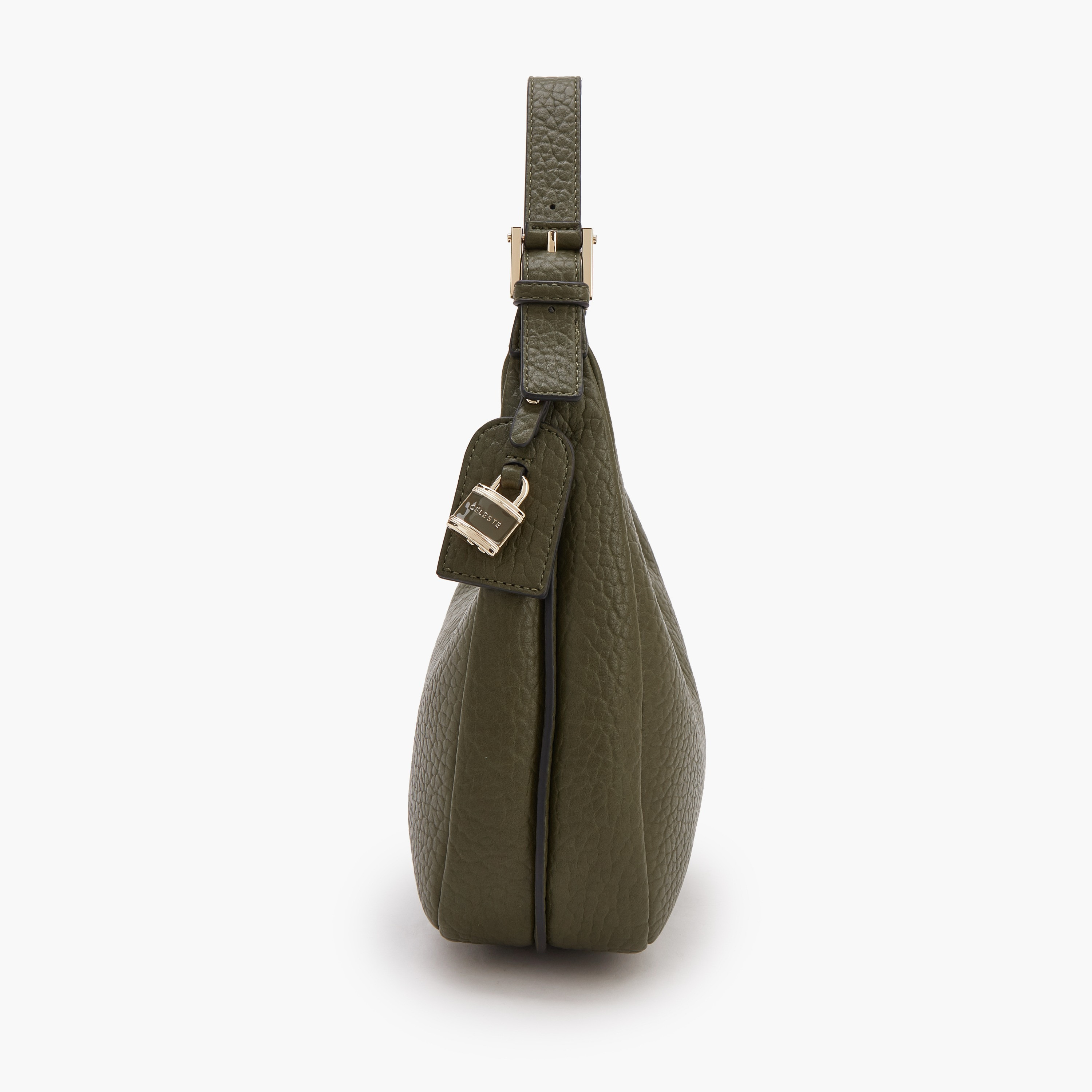 شنطة كتف بارزة الملمس بحزام قابل للتعديل من سيليست-women-bagsandwallets-handbags-image-3