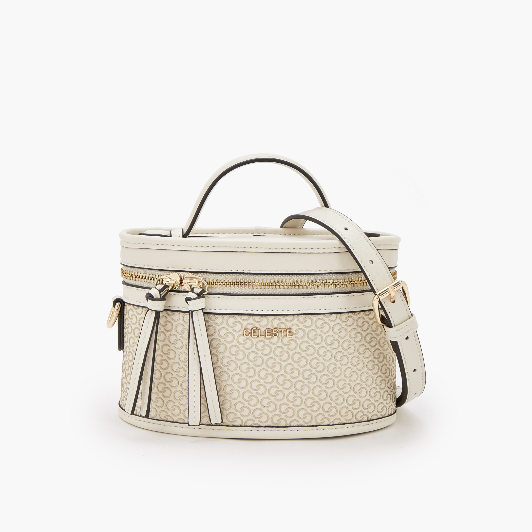 شنطة كروس بودي بطبعة مونوجرام وحزام قابل للفصل من سيليست-women-bagsandwallets-handbags-image-1