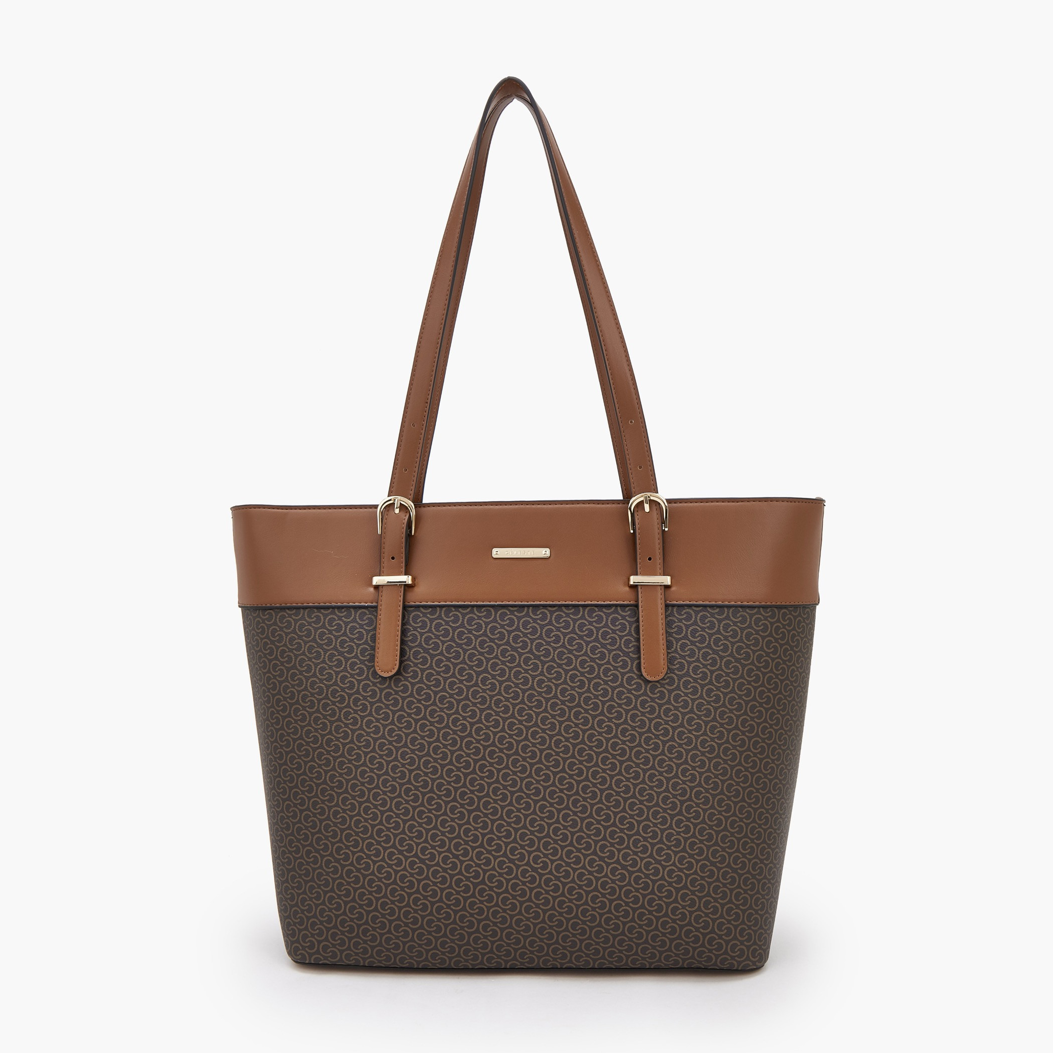 طقم شنط توت بطبعة مونوجرام وسحاب إغلاق من سيليست - طقم من 4 قطع-women-bagsandwallets-handbags-image-2