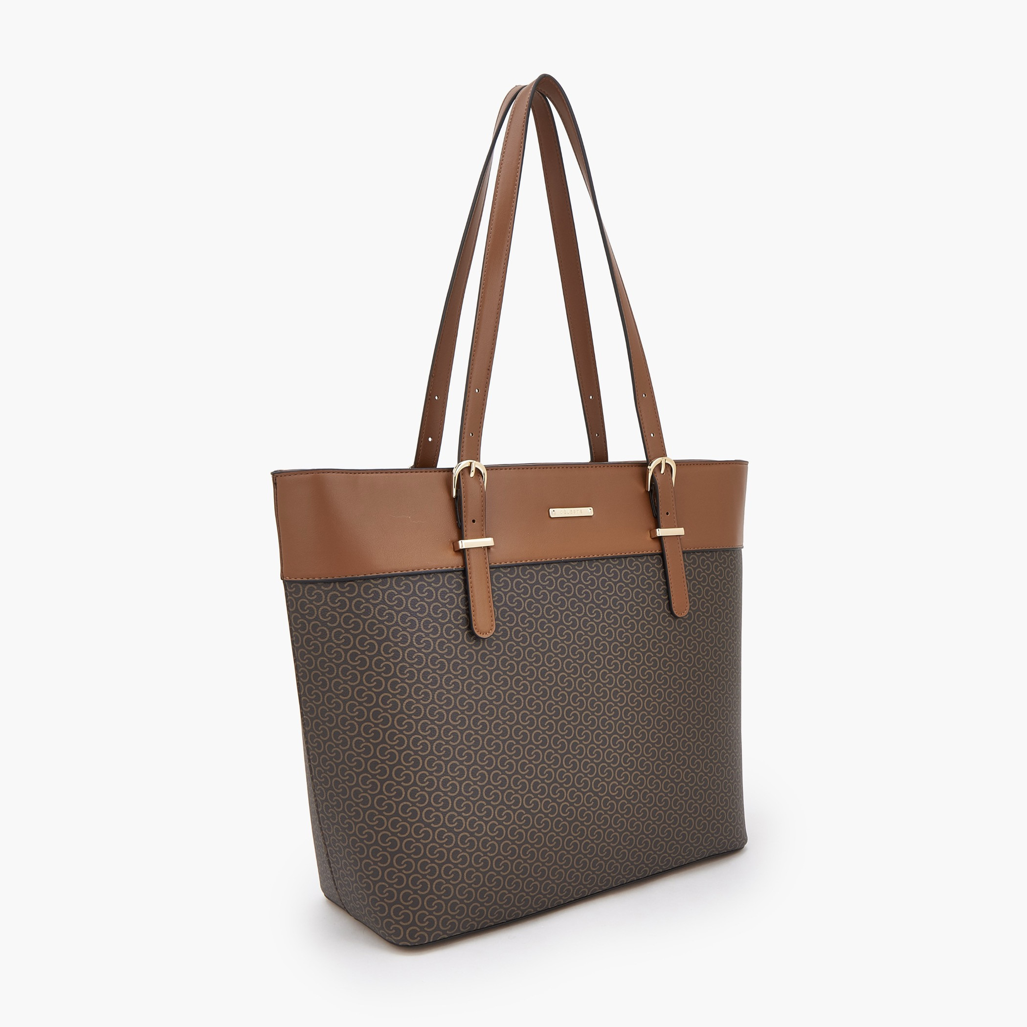 طقم شنط توت بطبعة مونوجرام وسحاب إغلاق من سيليست - طقم من 4 قطع-women-bagsandwallets-handbags-image-4
