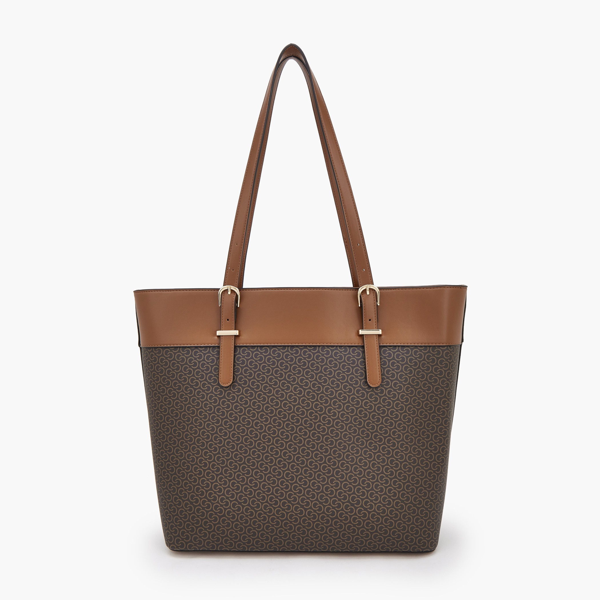 طقم شنط توت بطبعة مونوجرام وسحاب إغلاق من سيليست - طقم من 4 قطع-women-bagsandwallets-handbags-image-3