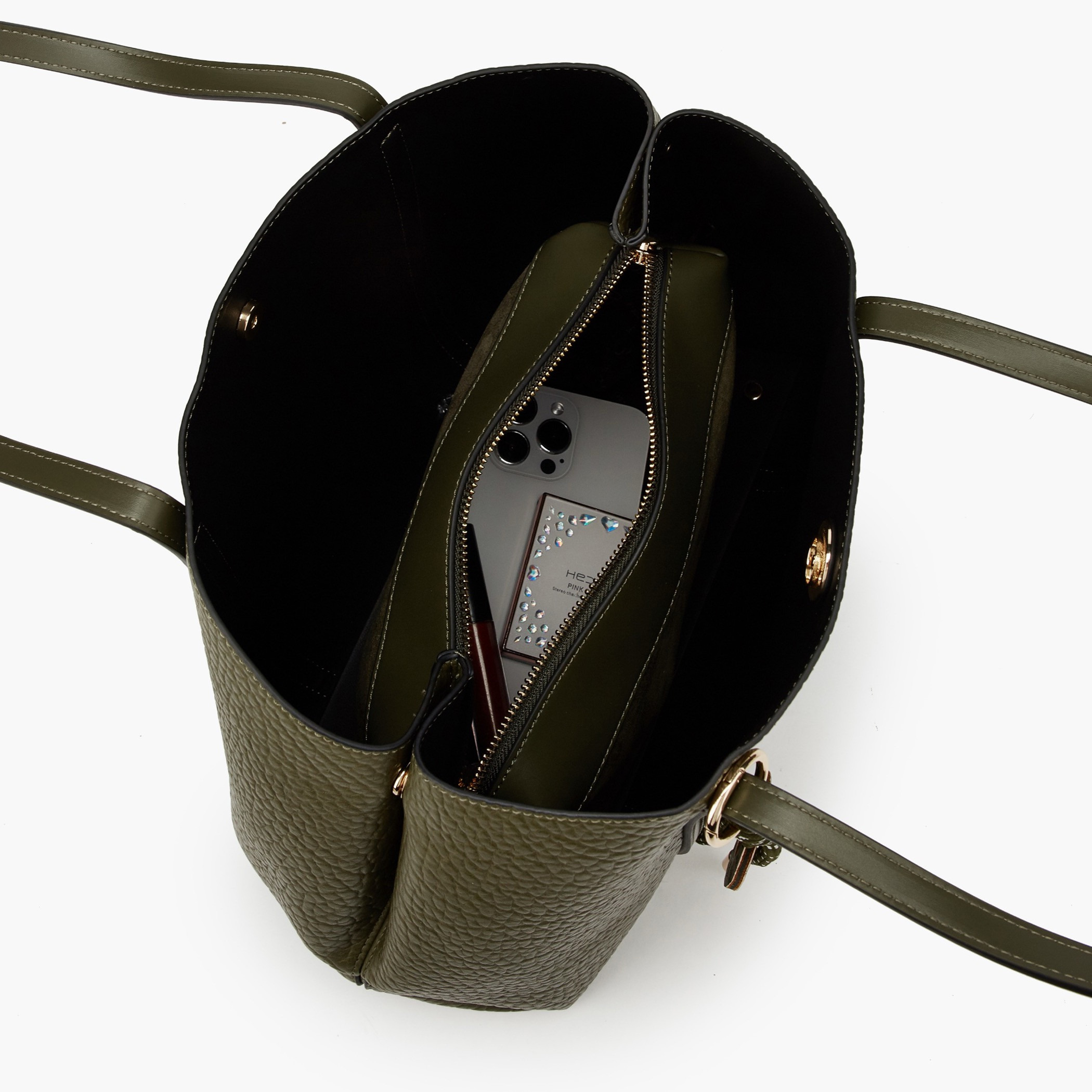 شنطة توتي بارزة الملمس مع محفظة من سيليست-women-bagsandwallets-handbags-image-10