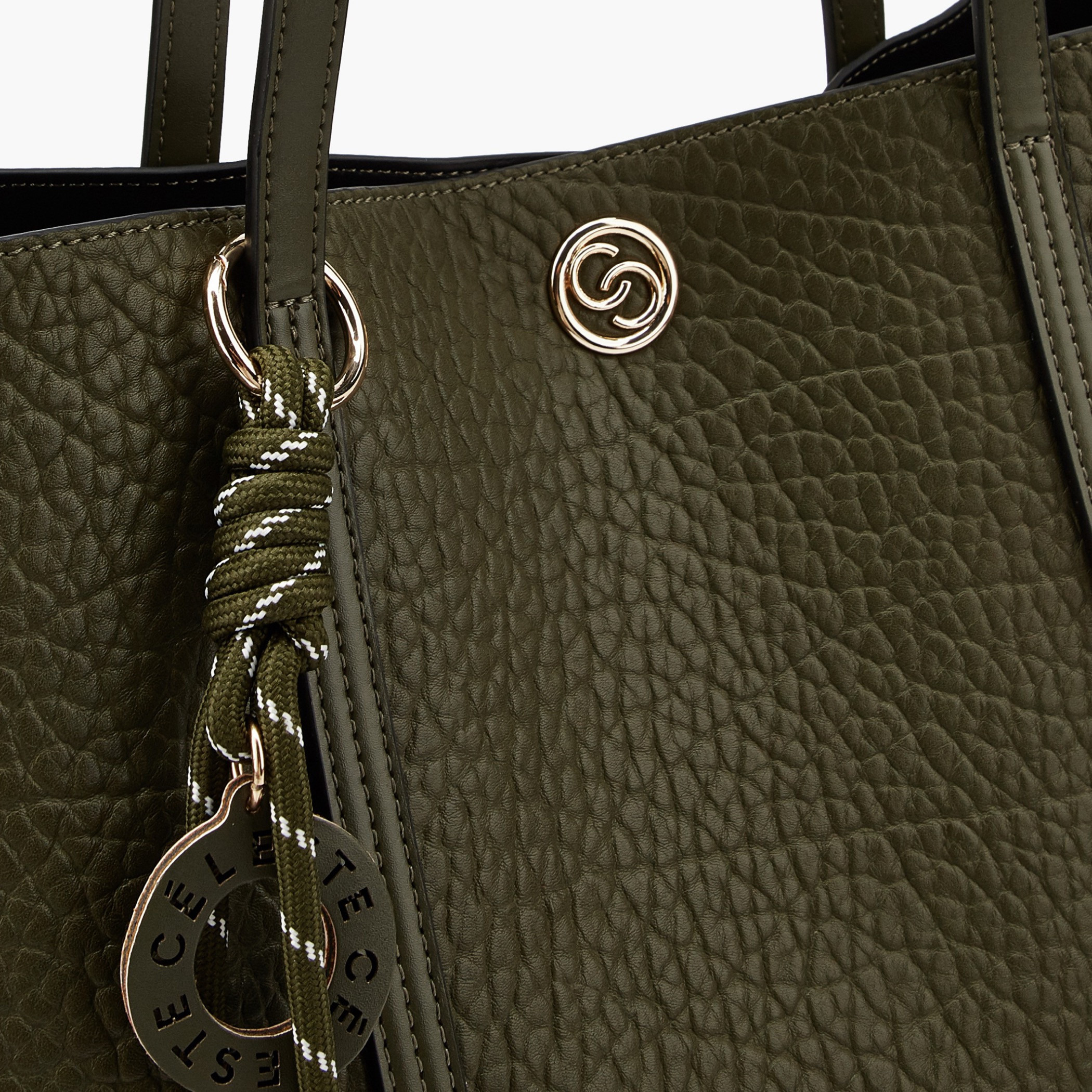 شنطة توتي بارزة الملمس مع محفظة من سيليست-women-bagsandwallets-handbags-image-9
