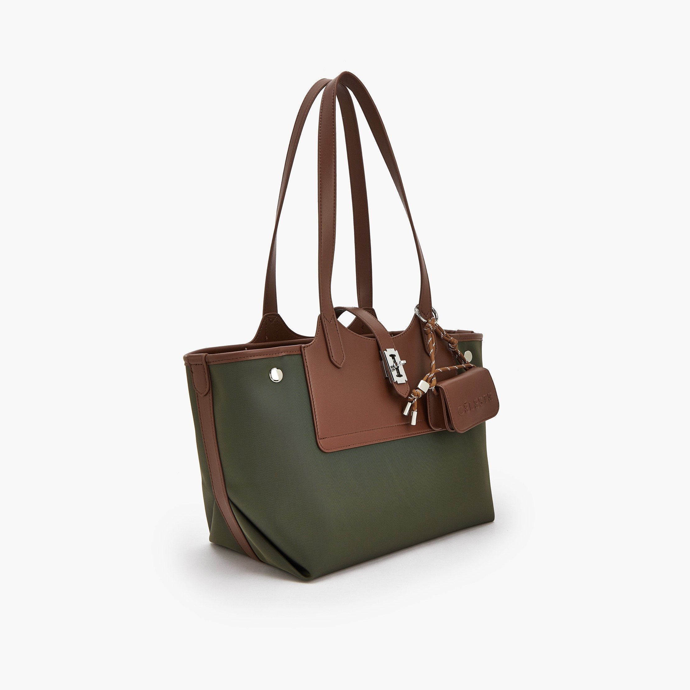 شنطة توتي بارزة الملمس بشنطة صغيرة وسحاب إغلاق من سيليست-women-bagsandwallets-handbags-image-2