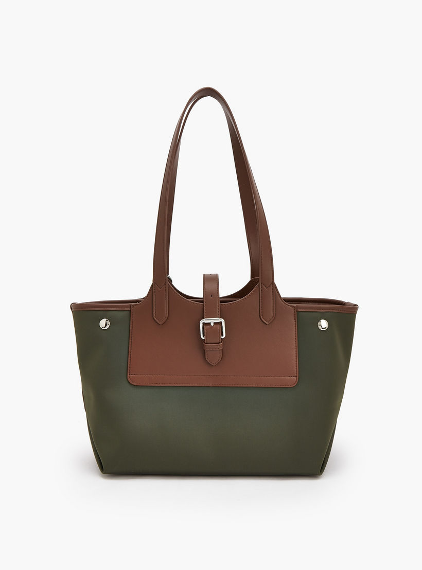 شنطة توتي بارزة الملمس بشنطة صغيرة وسحاب إغلاق من سيليست-women-bagsandwallets-handbags-image-3