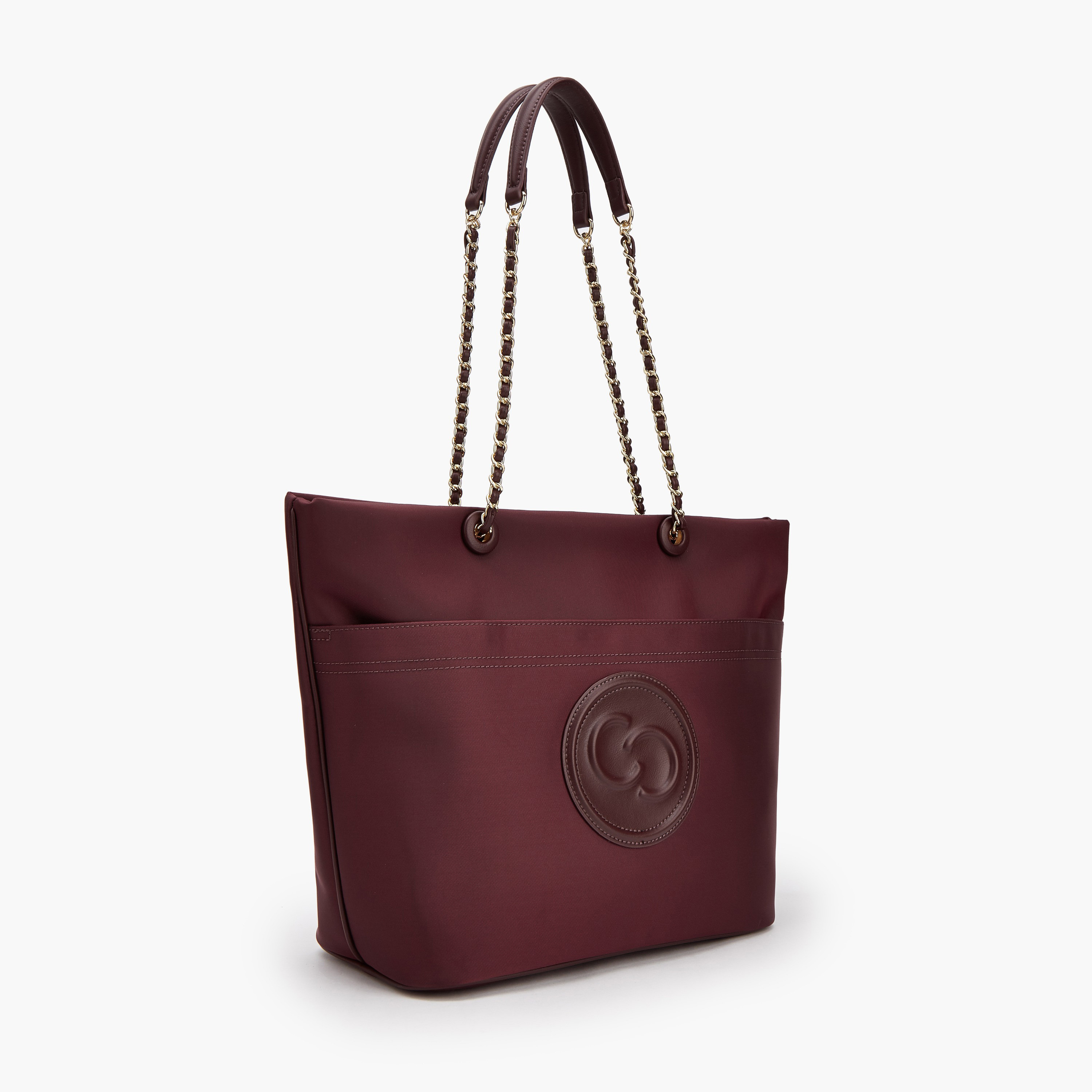 شنطة توتي بشعار منقوش بسحّاب إغلاق من سيليست-women-bagsandwallets-handbags-image-6
