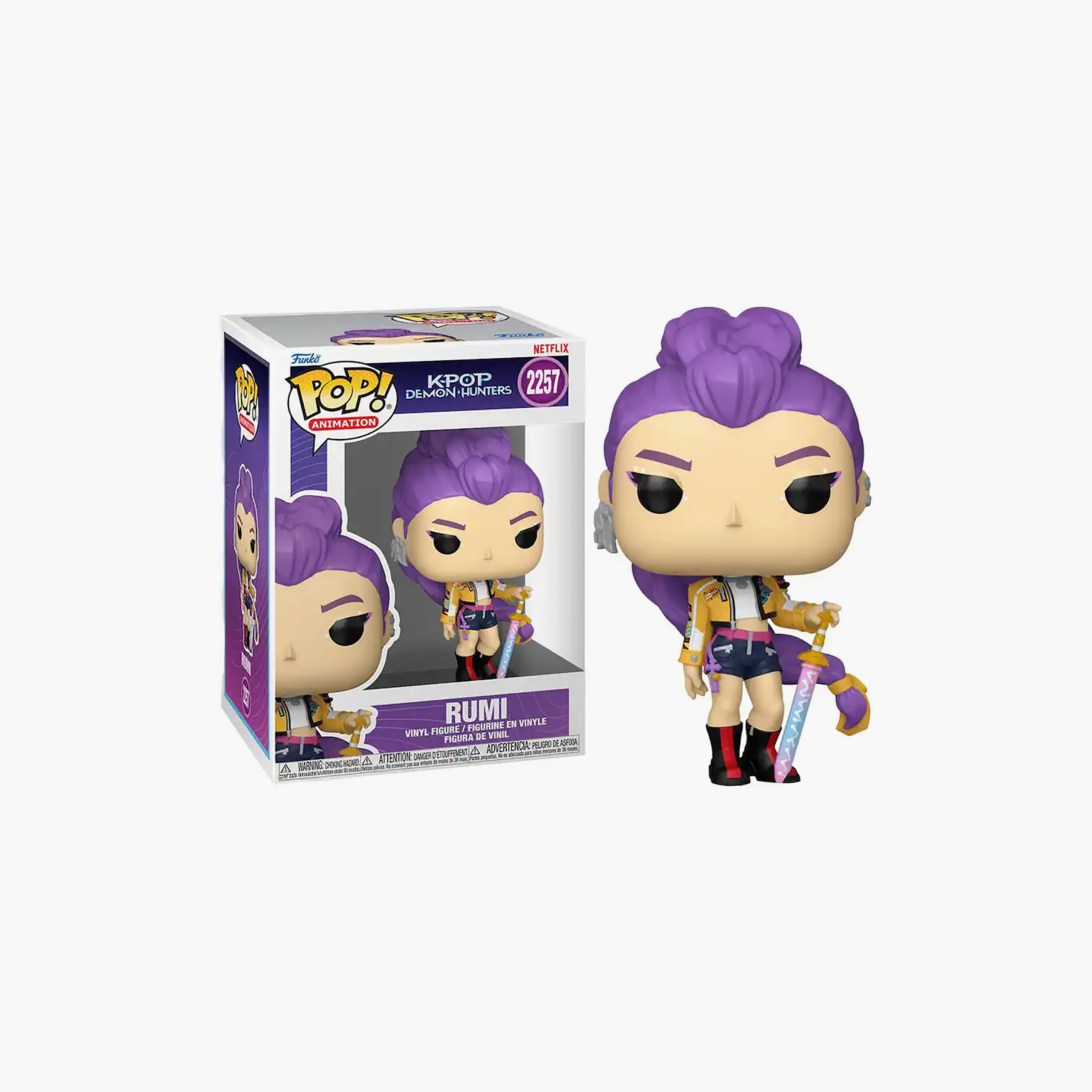 Funko KPop Demon Hunters Rumi Vinyl Figure-toys-playfigures-actionfigures-image-2