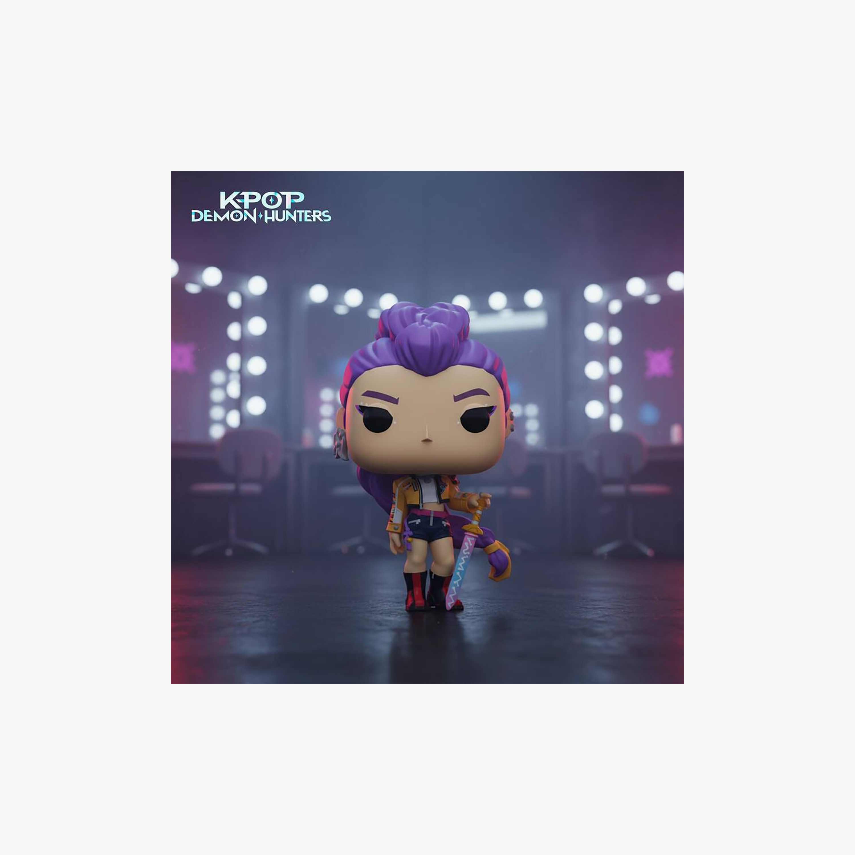 Funko KPop Demon Hunters Rumi Vinyl Figure-toys-playfigures-actionfigures-image-3