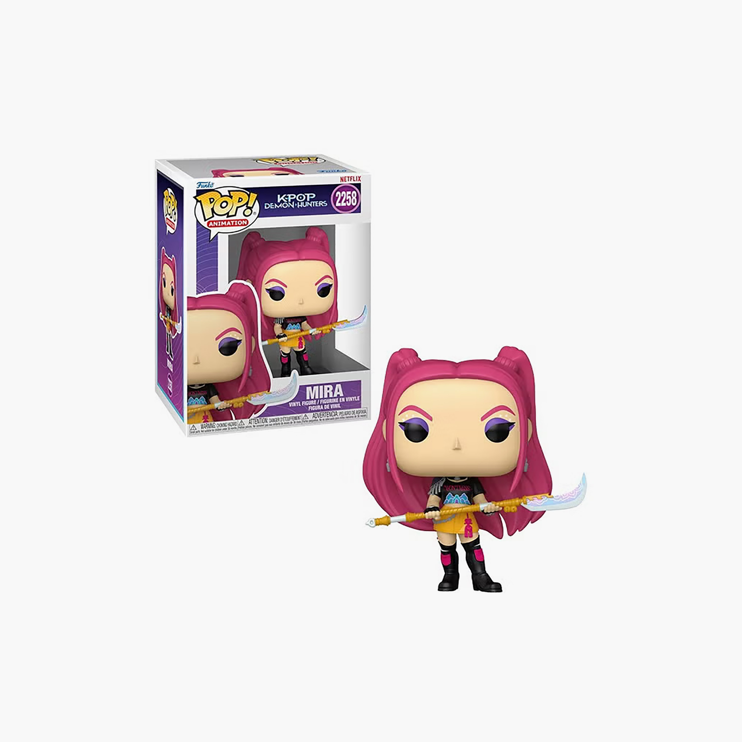 Funko KPop Demon Hunters Mira Vinyl Figure-toys-playfigures-actionfigures-image-2