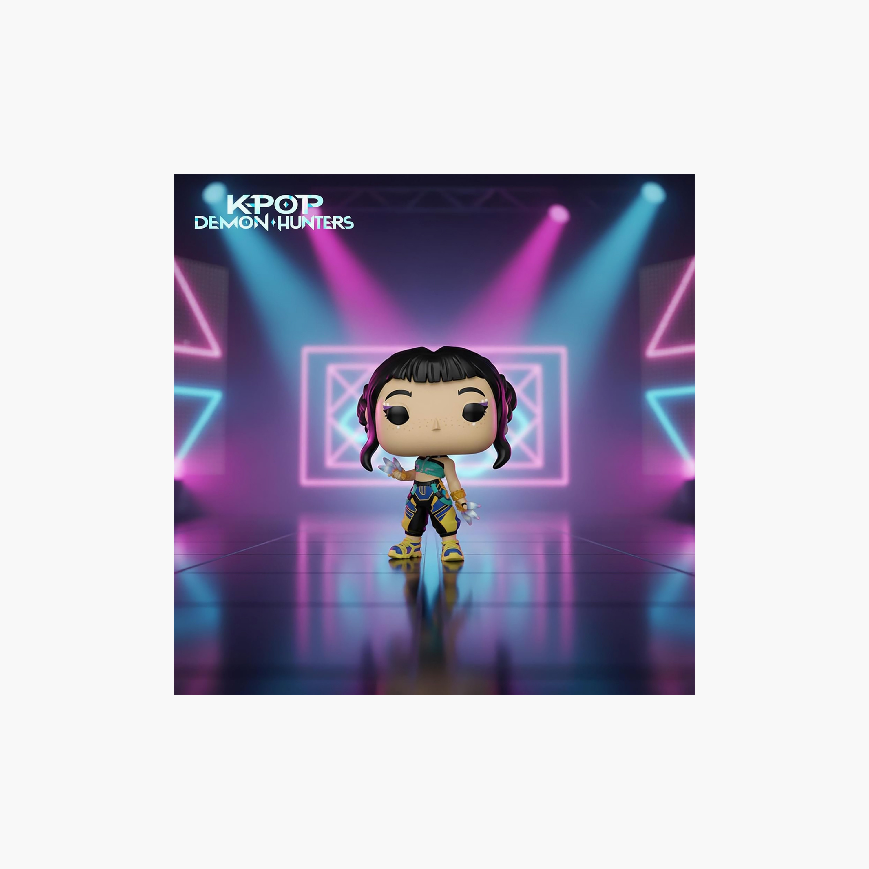 مجسم فينيل زوي من فرقة صائدي الشياطين كيه بوب من فونكو بوب-toys-playfigures-actionplaysets-image-2
