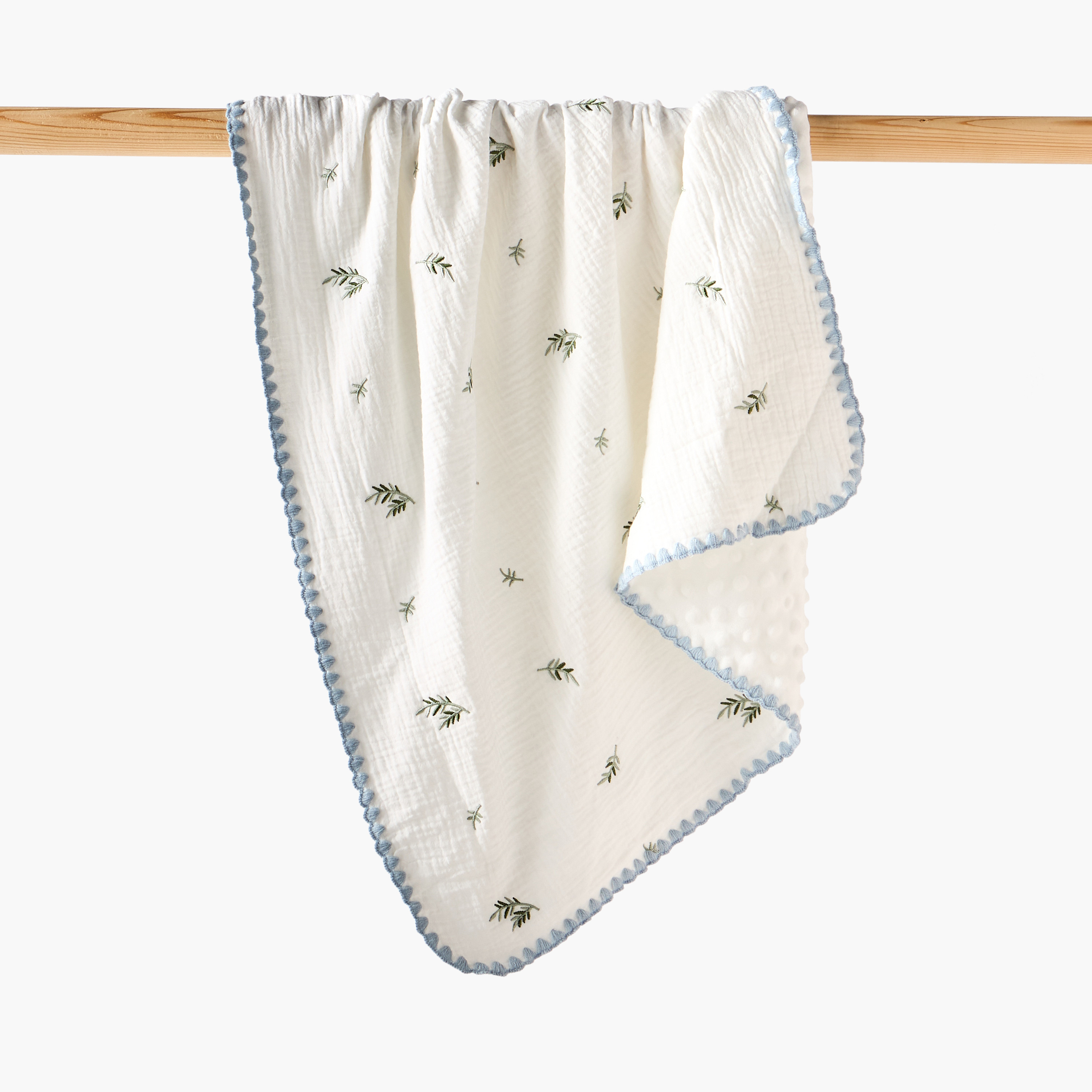 Juniors Muslin Embroidered Blanket-baby-nursery-blanketsandswaddles-receivingblankets-image-1