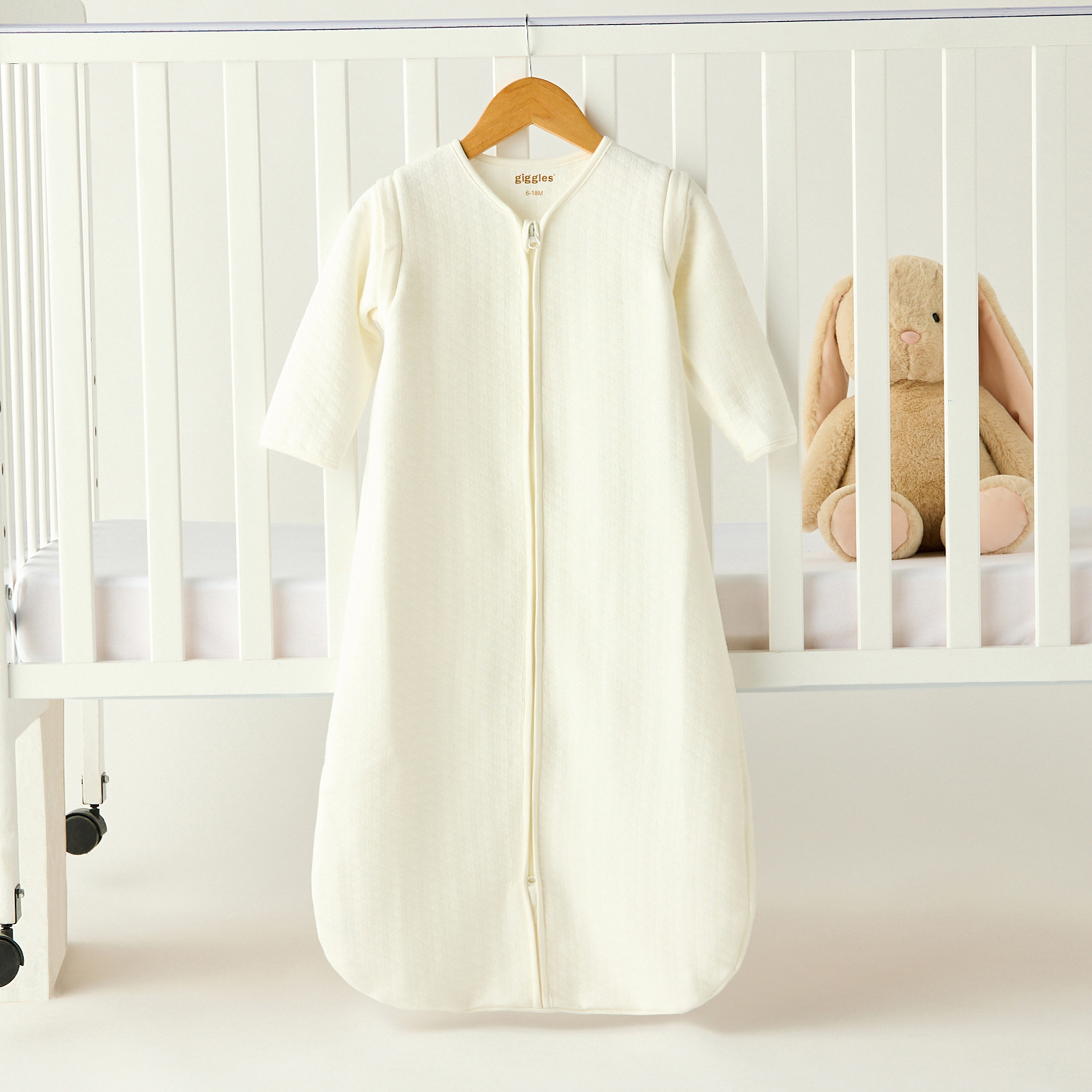 Juniors Baby Sleeping Bag with Zip Closure, 70 cm-baby-nursery-blanketsandswaddles-swaddlesandsleepingbags-image-2