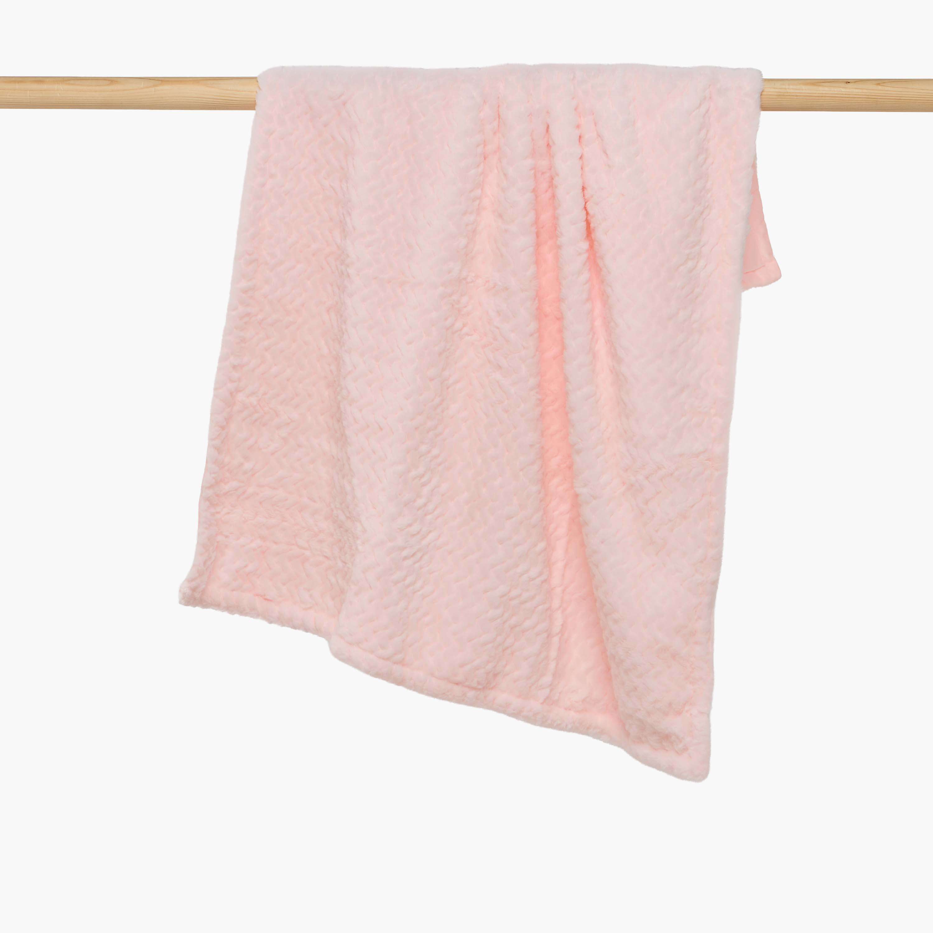 Juniors Receiving Blanket with Textured Design, 76x102 cm-baby-nursery-blanketsandswaddles-receivingblankets-image-1