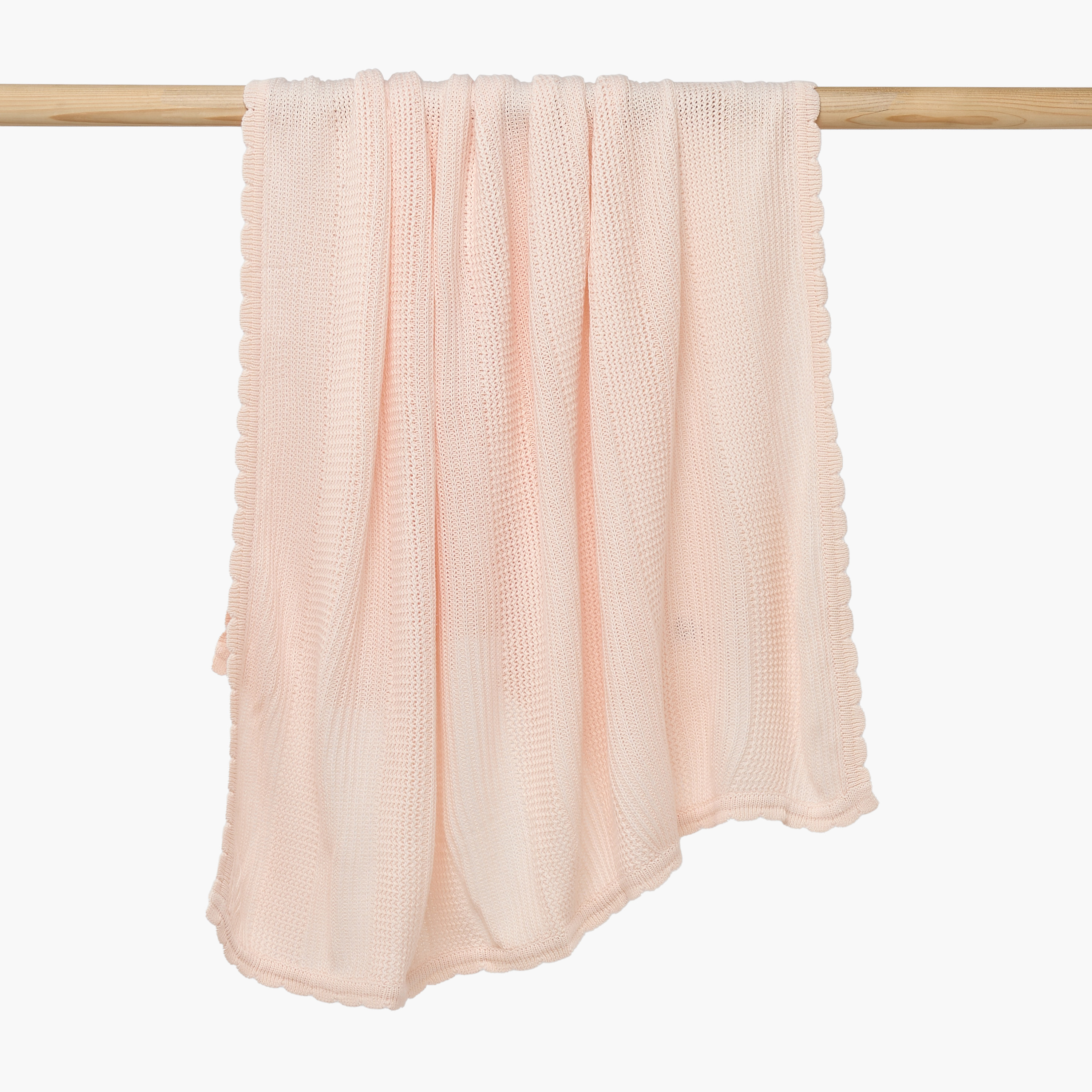 Juniors Receiving Blanket with Textured Design, 81x107 cms-baby-nursery-blanketsandswaddles-receivingblankets-image-1