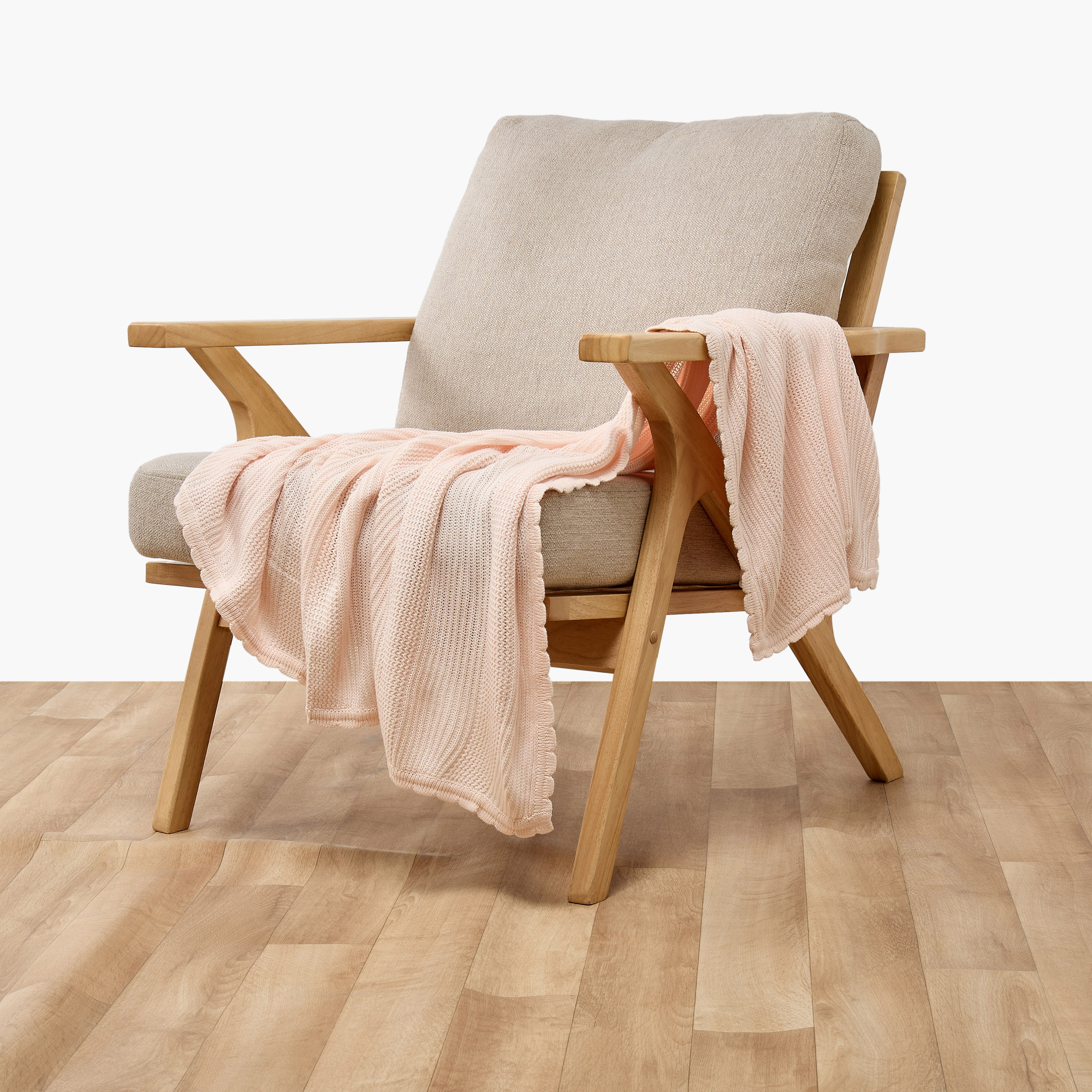 Juniors Receiving Blanket with Textured Design, 81x107 cms-baby-nursery-blanketsandswaddles-receivingblankets-image-2